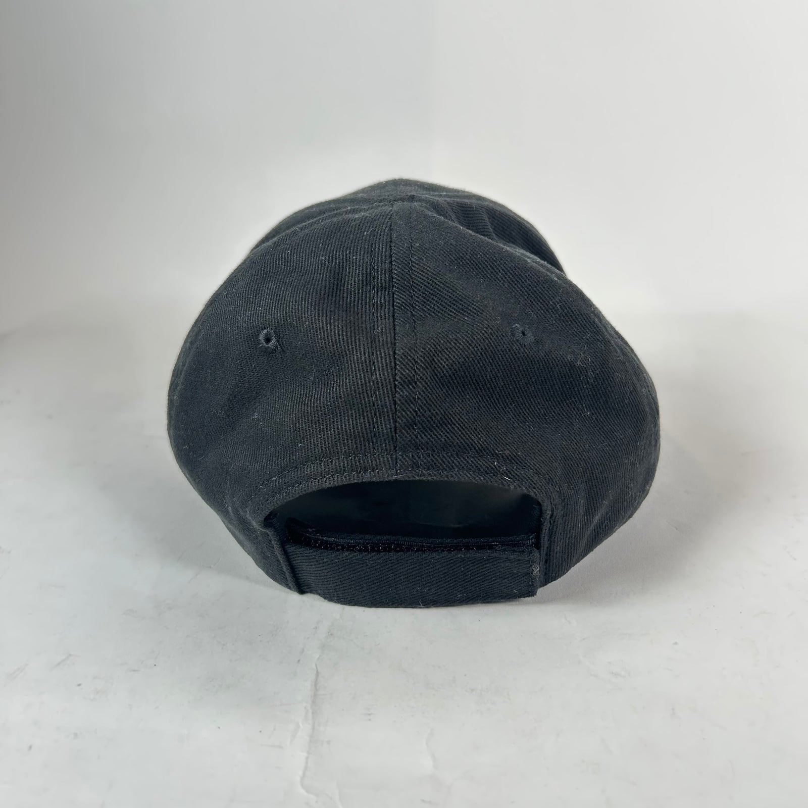 Balenciaga Black Mastercard Logo Cap Size L