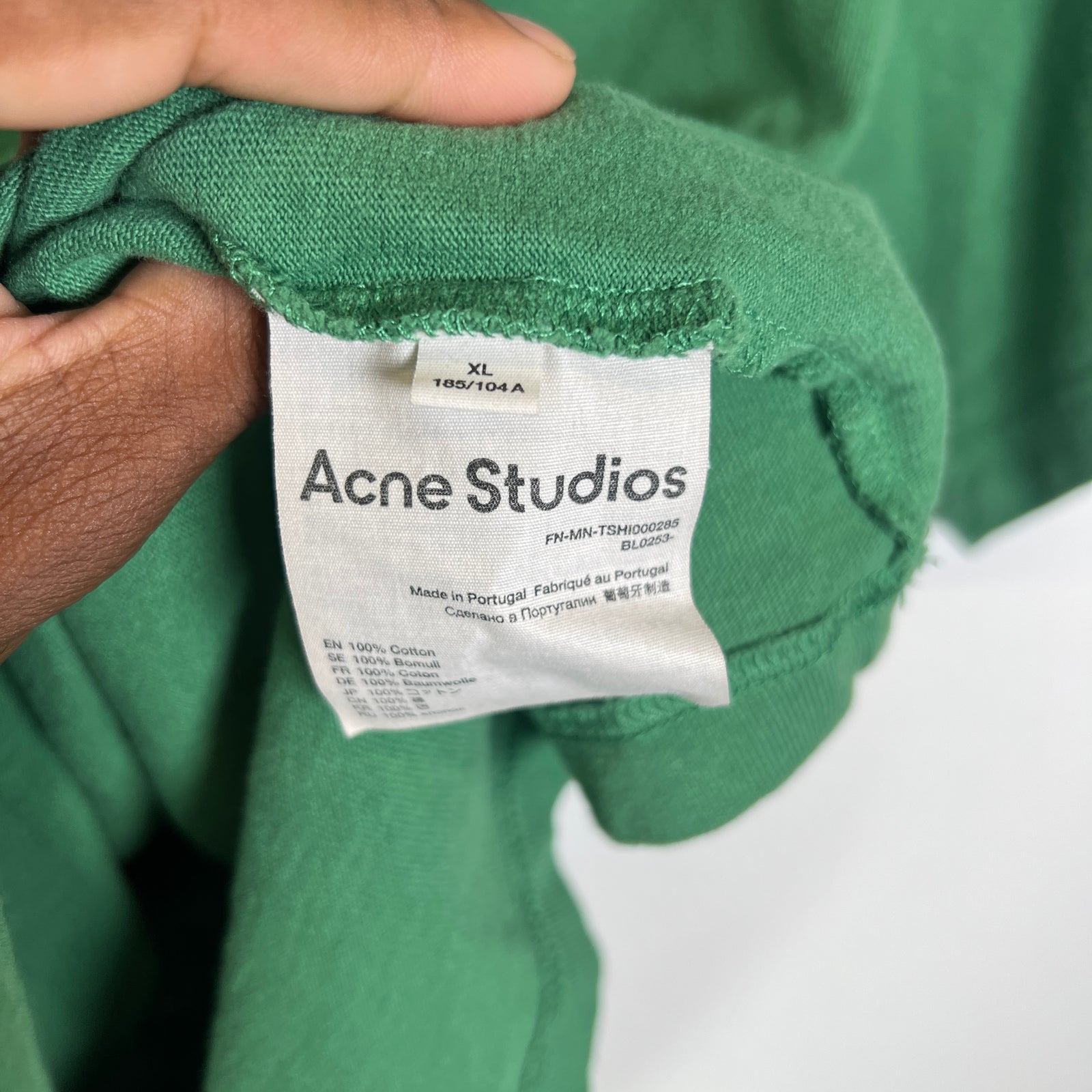 Acne Studios Beni Bischoff Extorr T-Shirt