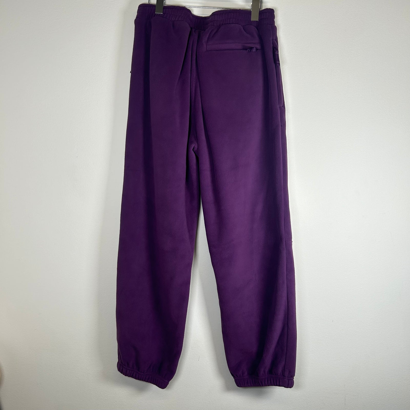 Supreme Purple Polar Fleece Pants Size M