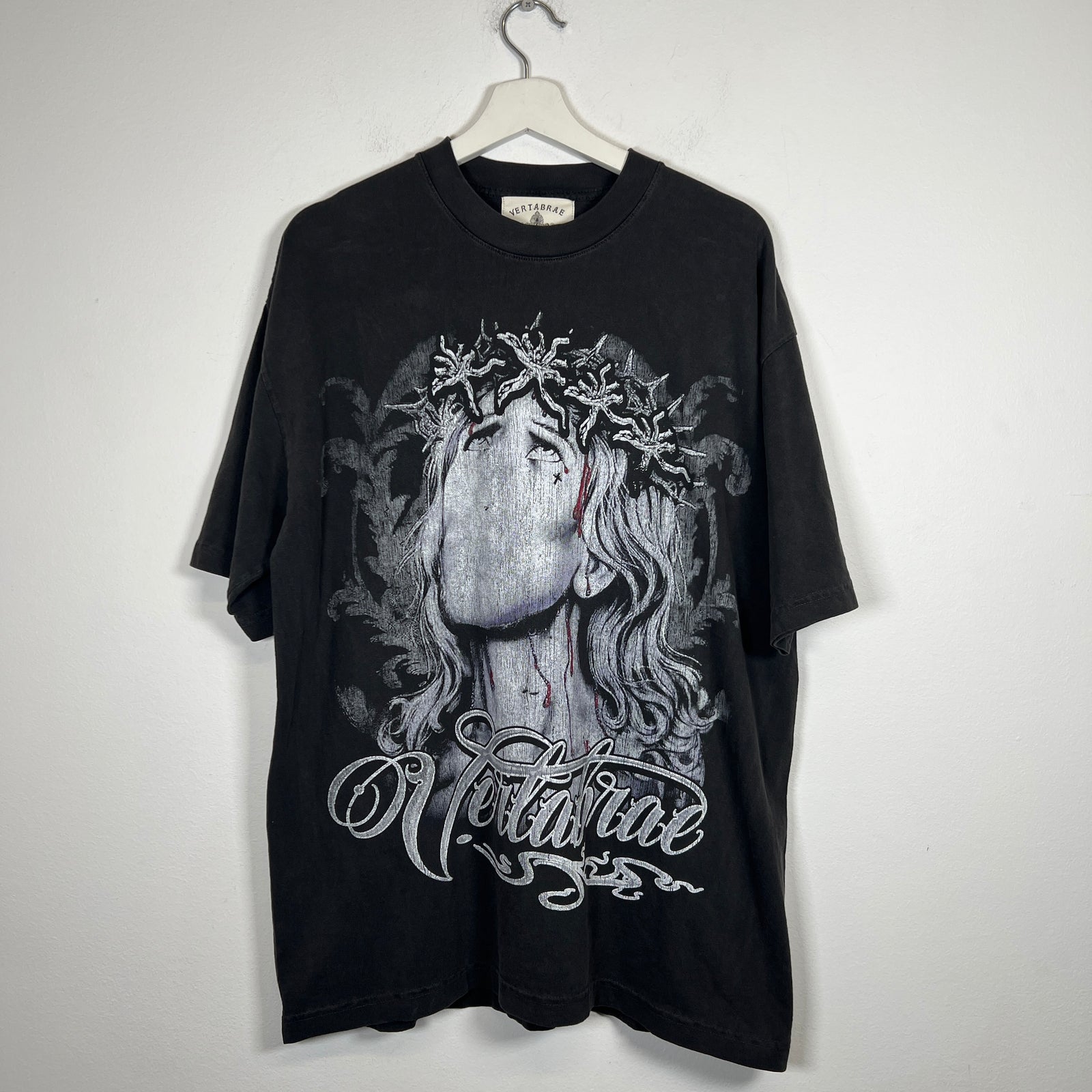 Vertebrae Grey Most High T-shirt Size M
