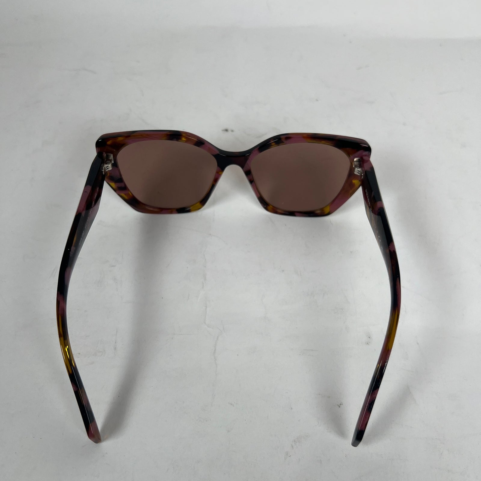 Prada Pink PR 19ZS Rectangle Sunglasses