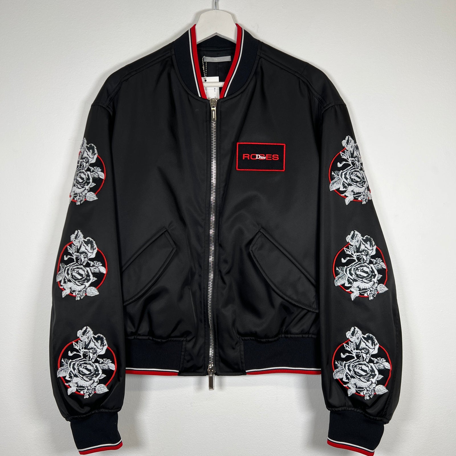 Dior Roses Bomber Jacket Size Small (Unmarked)