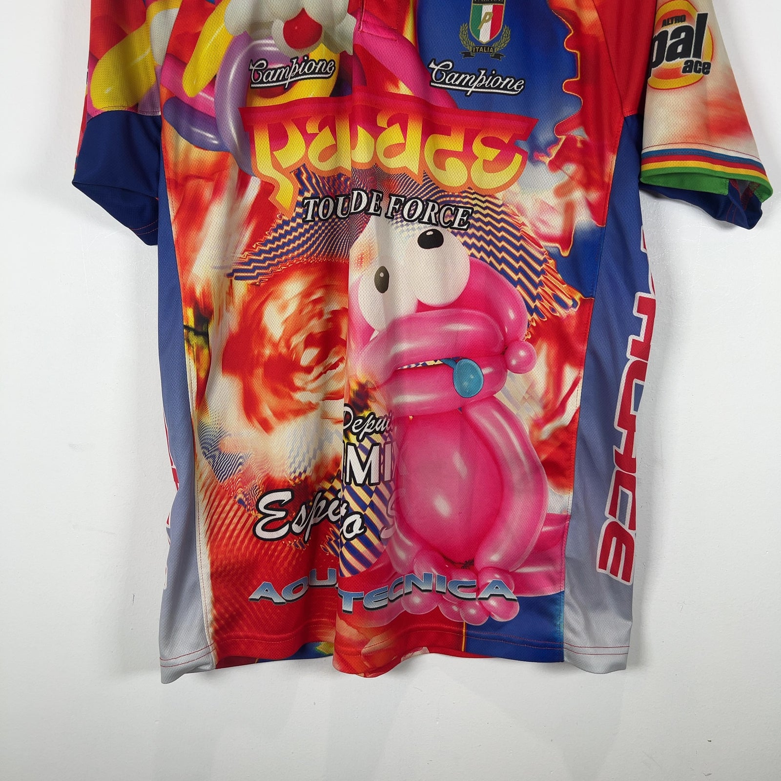Palace 'Tour De Force' Multi-Graphic Polo Shirt