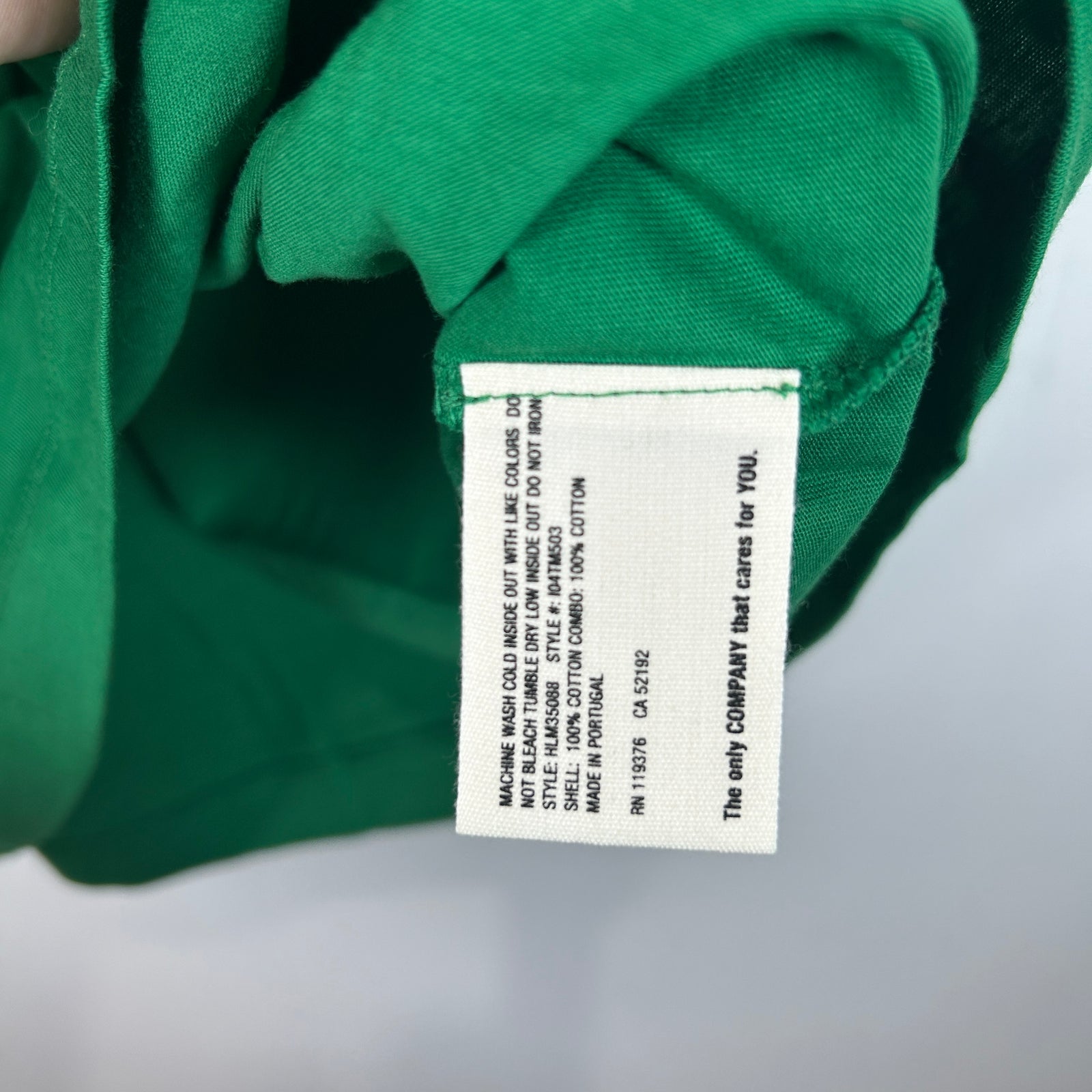 Helmut Lang 'Taxi' Green T-Shirt Size M