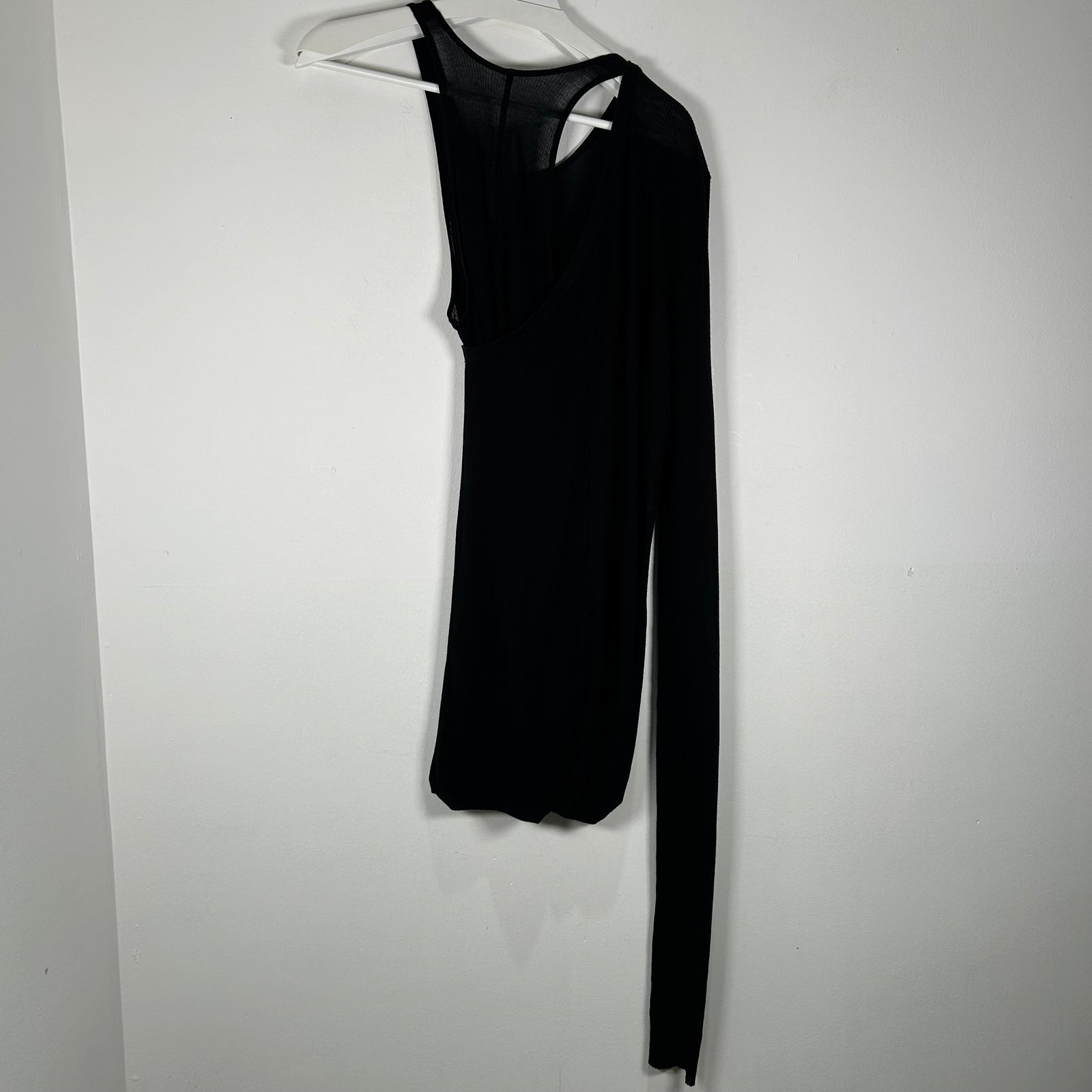 Rick Owens Luxor FW/23 Ziggy Black Tank Top Size S