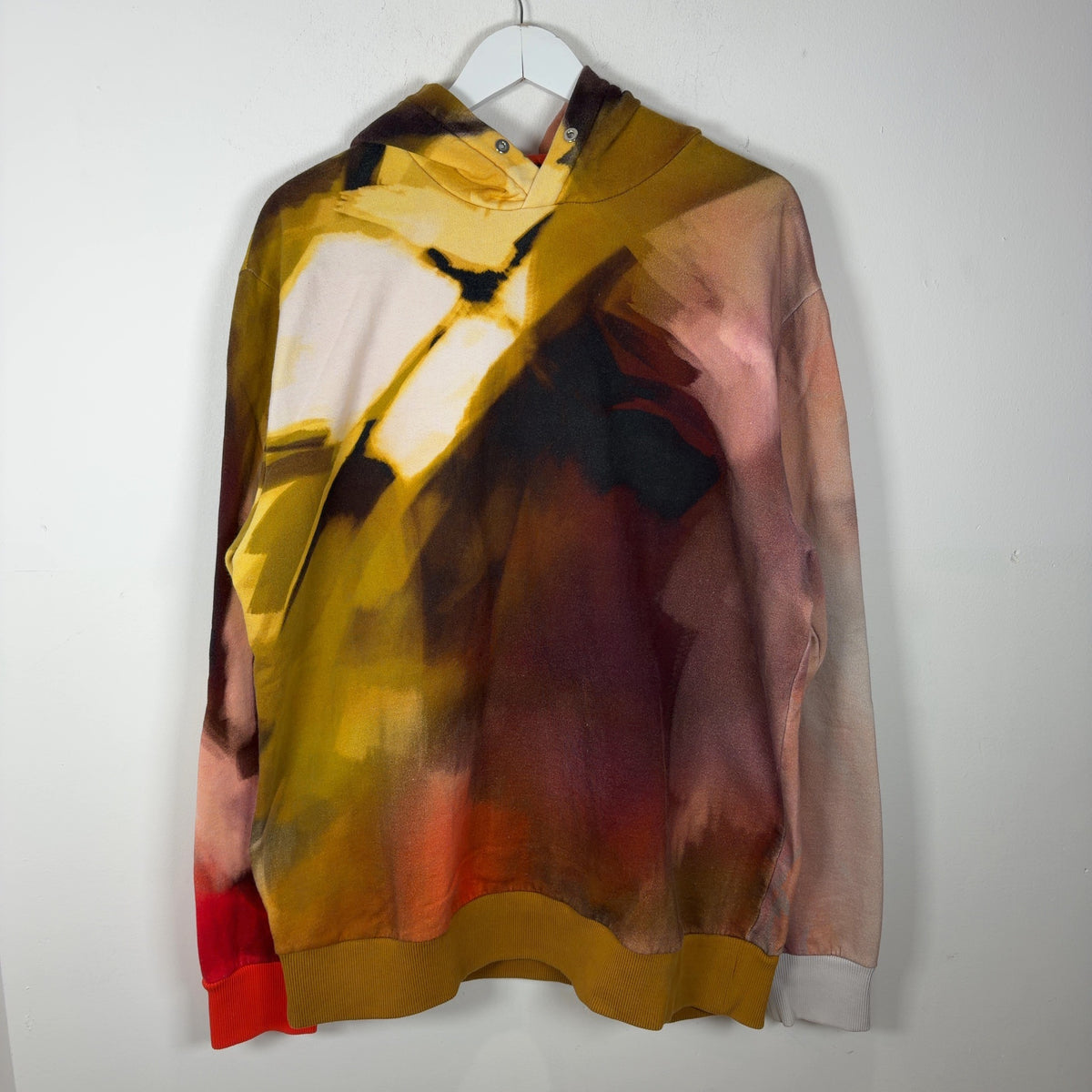 Givenchy Abstract Tye-Dye Print Hoodie