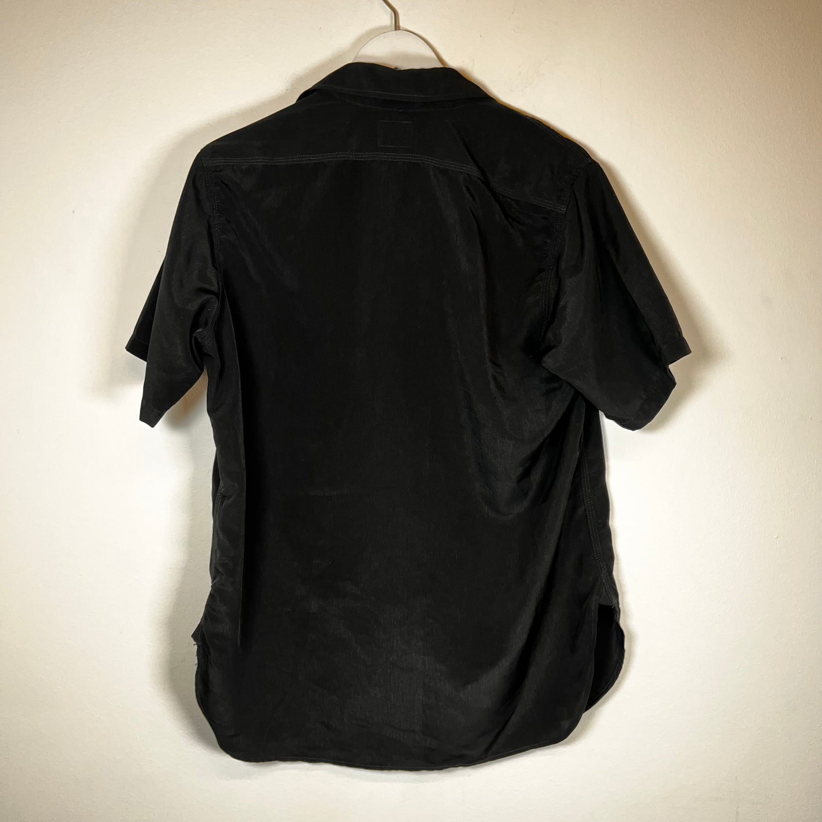 Needles Black Camp Button Up Shirt Size S