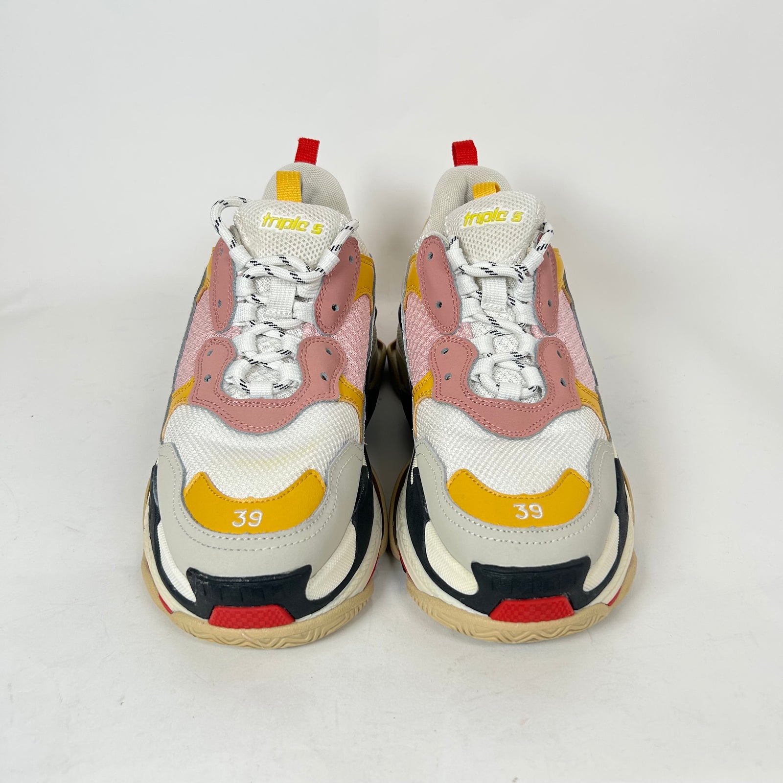 Balenciaga Multicolor Triple S Sneaker Size 39