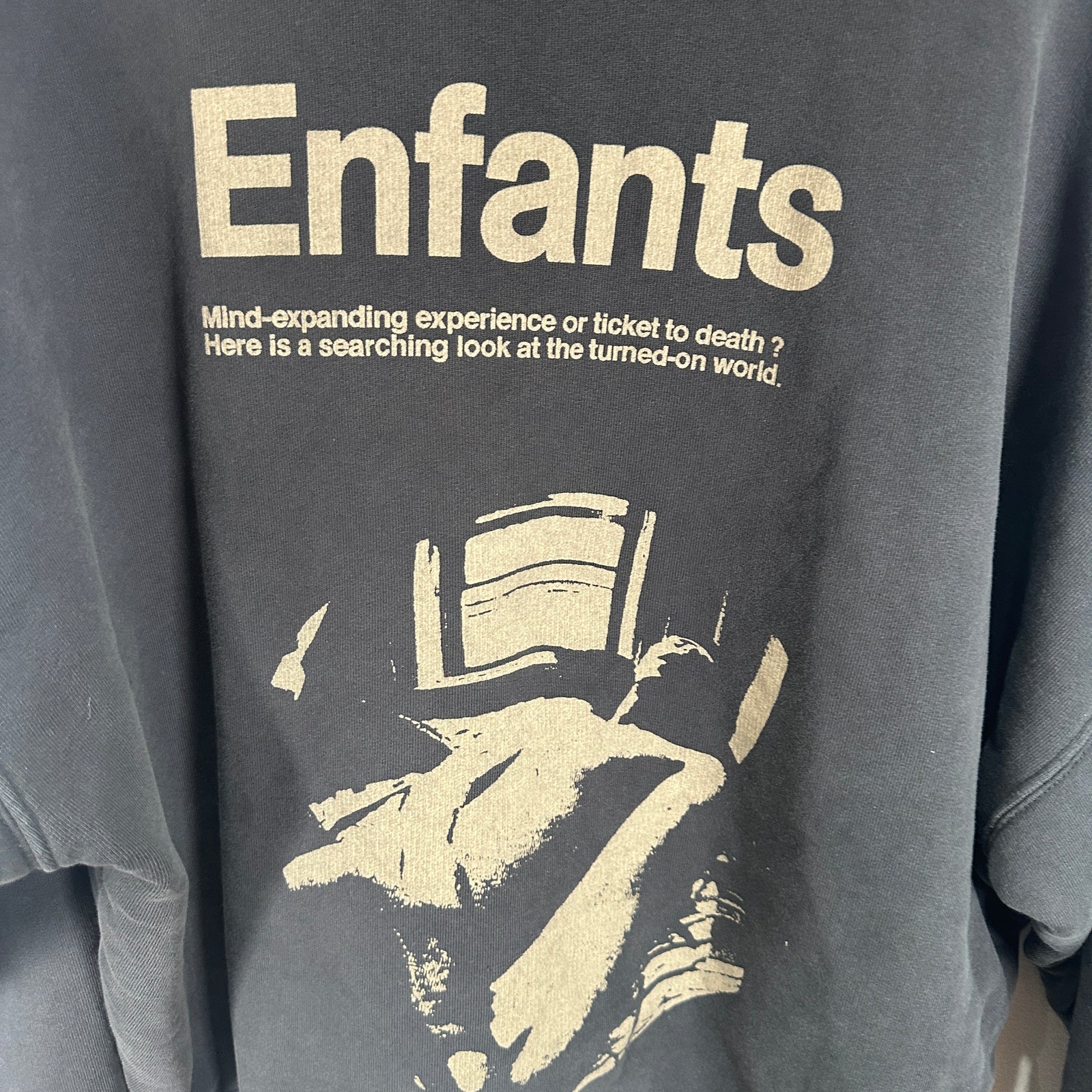 Enfant Riches Deprimes 'Drug Ticket' Graphic Hoodie Size L