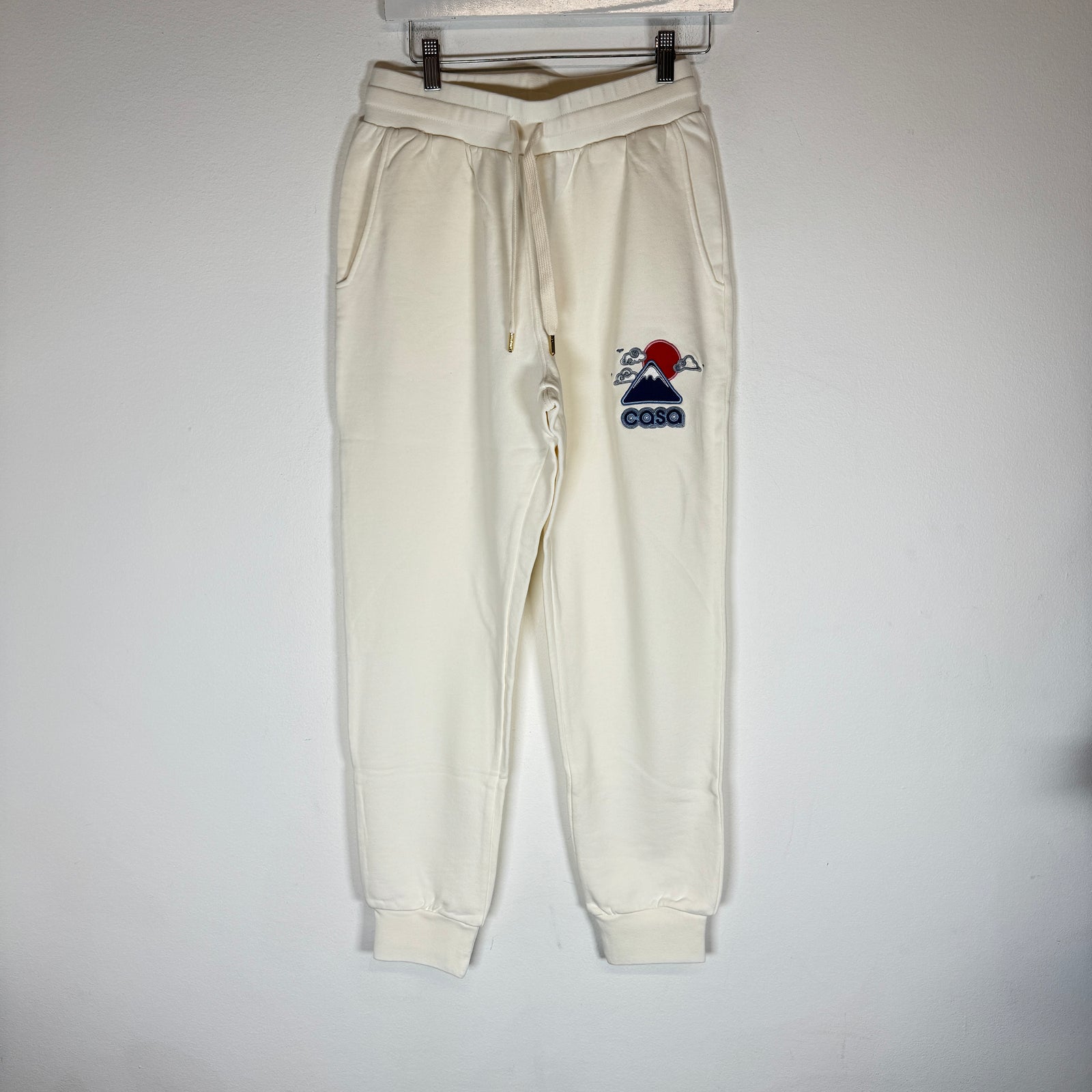 Casablanca Cream Soleil Levant Joggers Size S