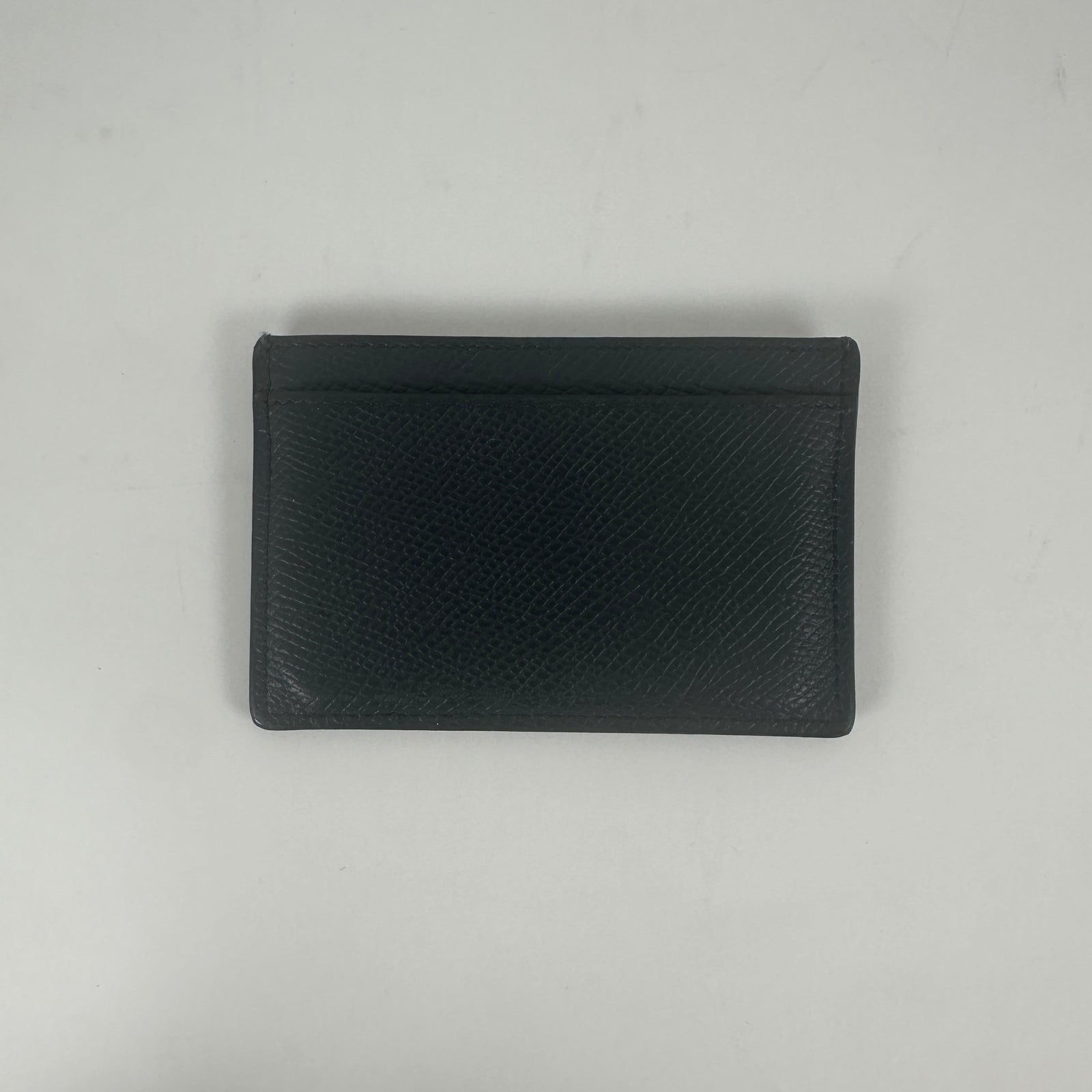 Celine Navy Leather Cardholder
