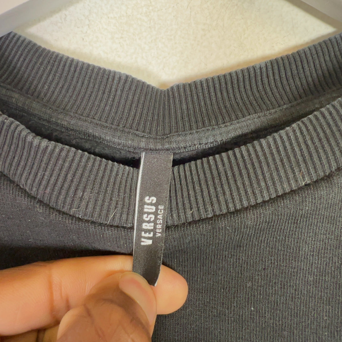 Versace Versus Chenille Patch Crewneck