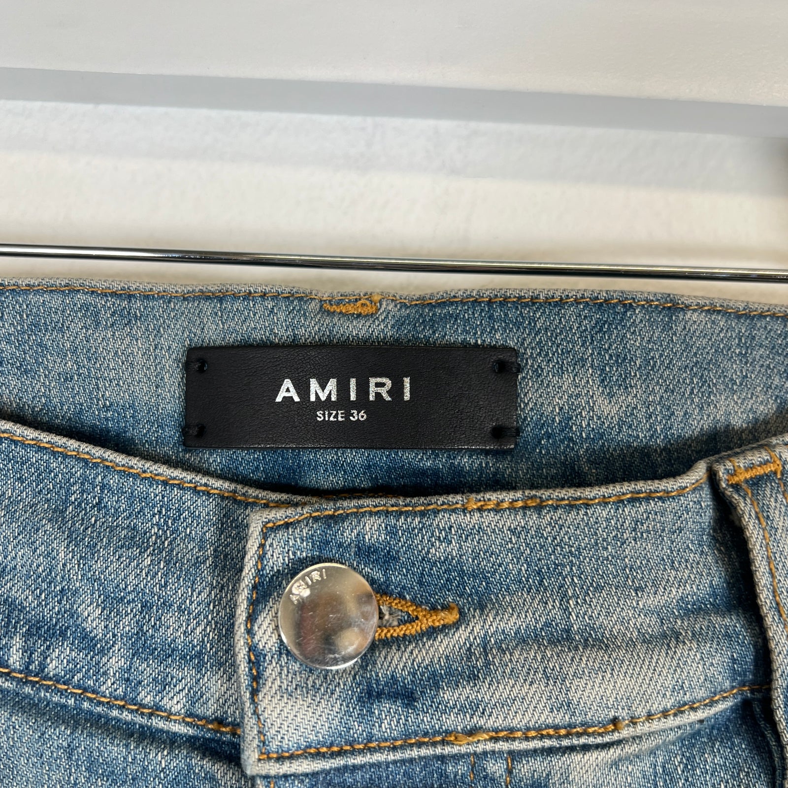 Amiri MX1 Thigh Logo Size 36