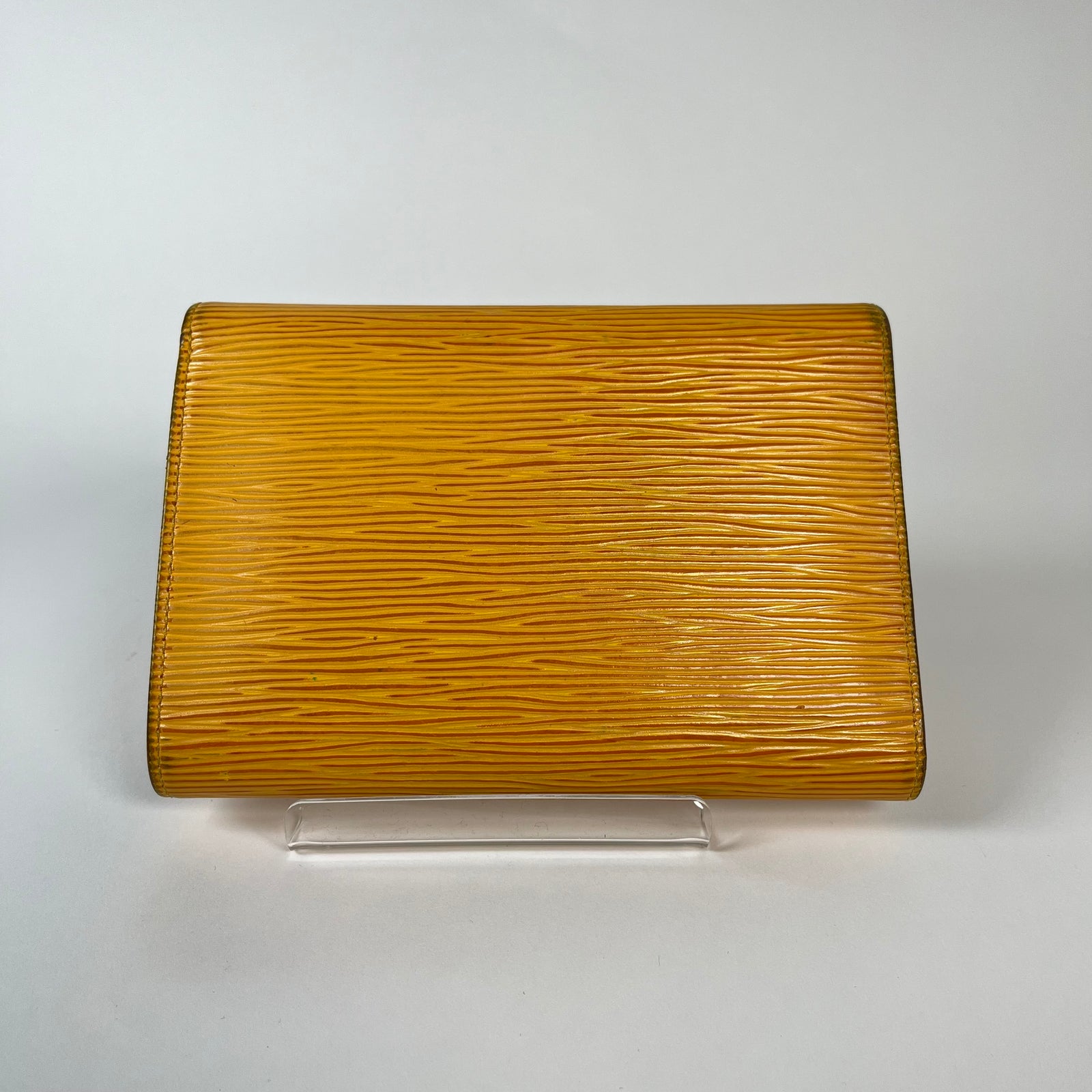 Louis Vuitton Yellow Epi Leather Bi-Fold