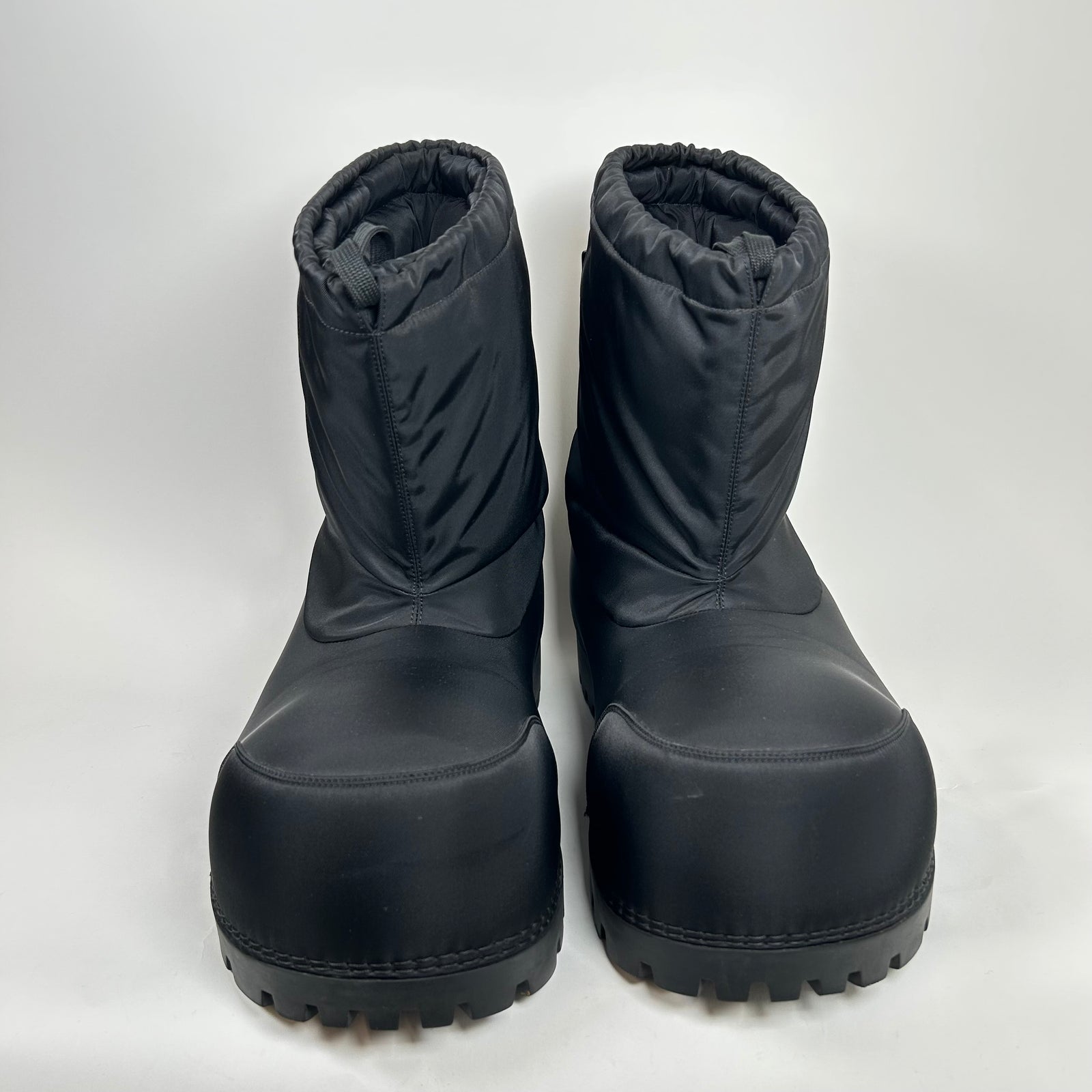 Balenciaga Black Alaska Nylon Boots OSFA