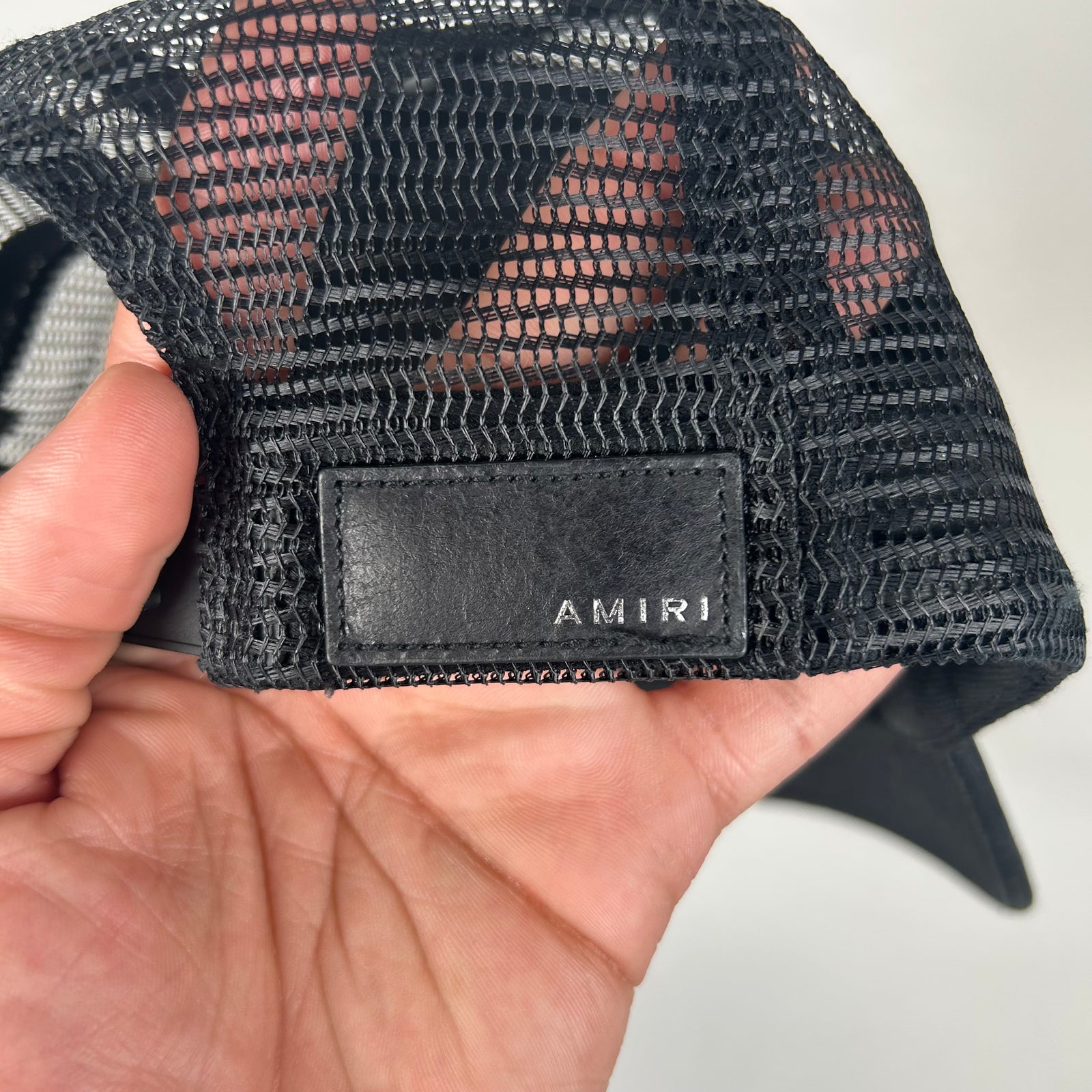 Amiri Black Logo Hat