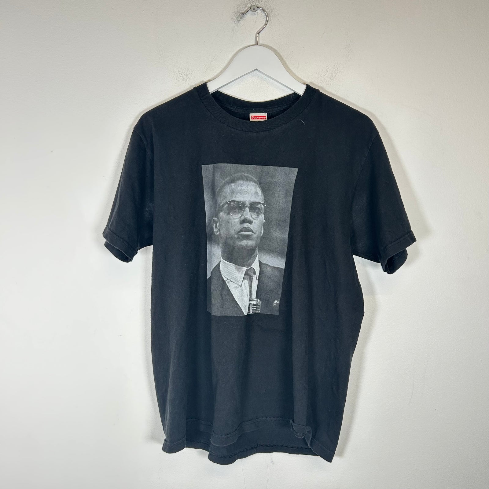 Supreme x Malcom X Black T-shirt Size M