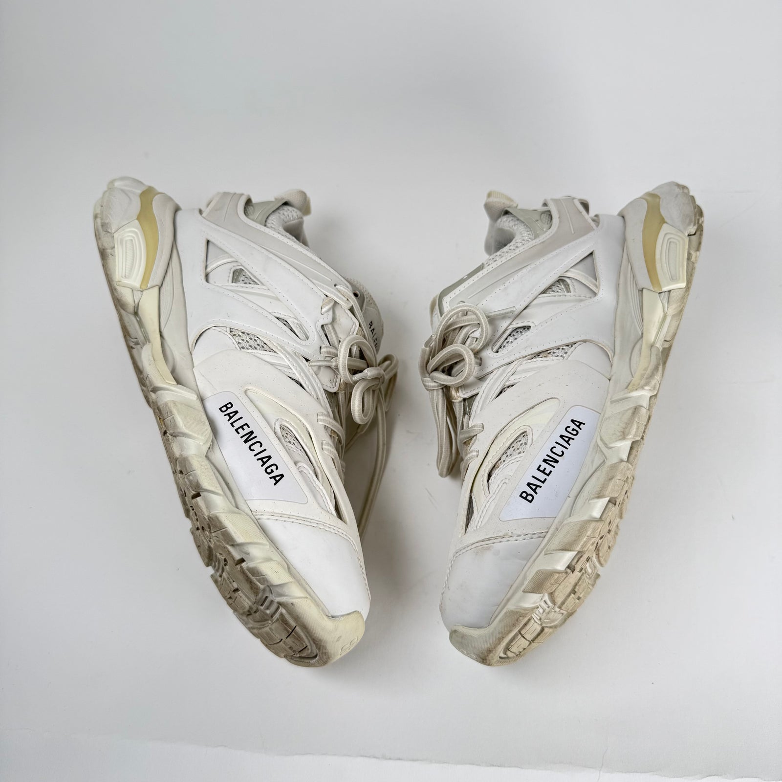 Balenciaga Triple White Track Sneakers Size 41
