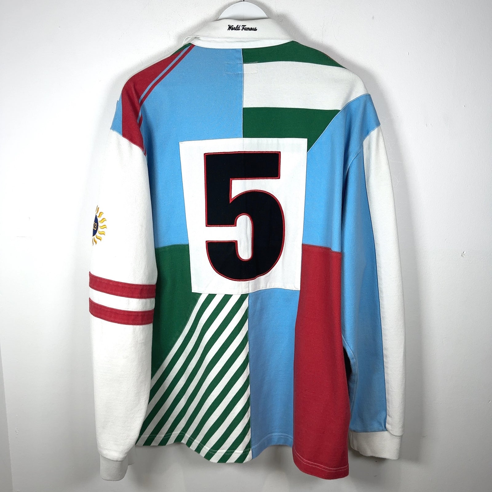 Supreme Rose Patch Rugby Shirt