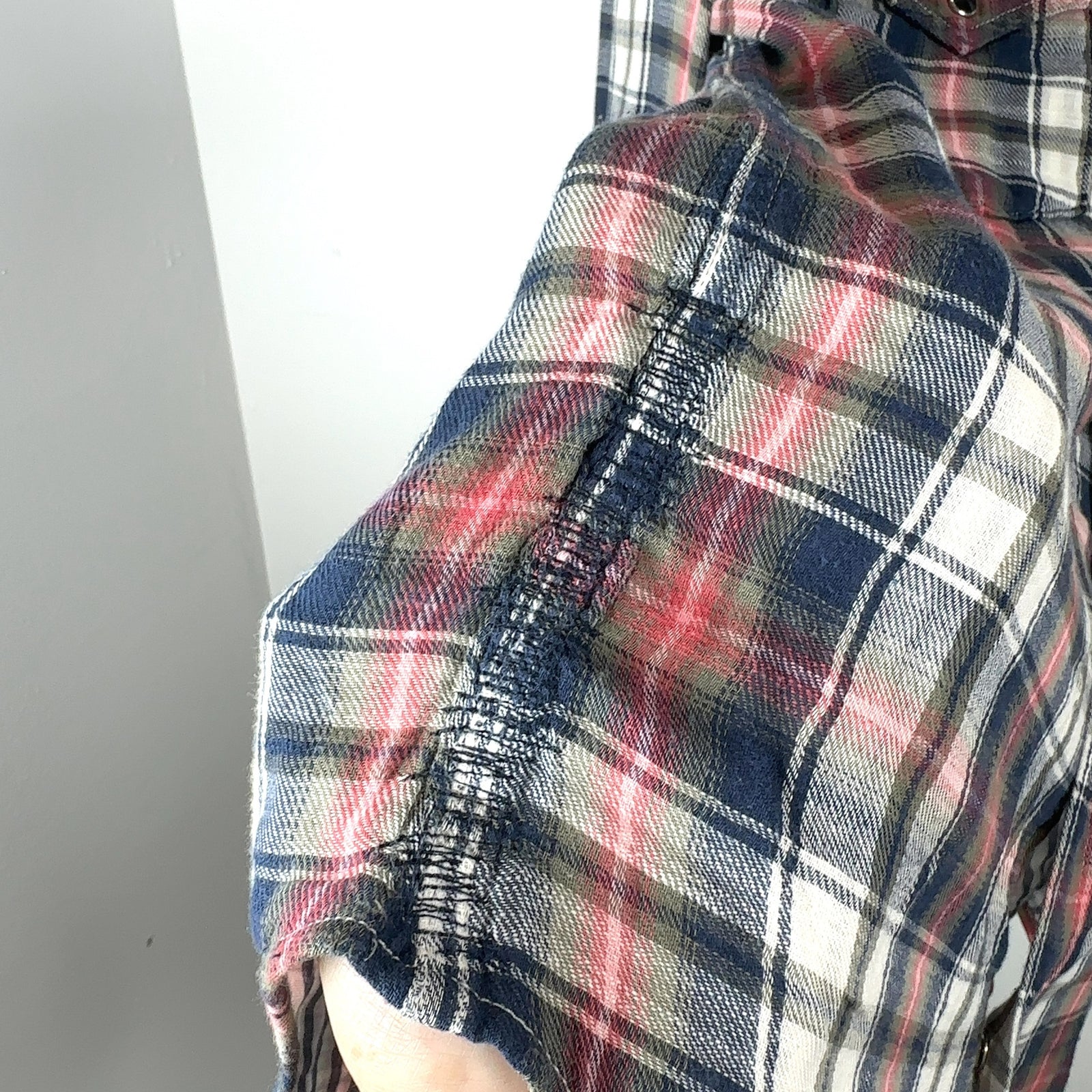 Saint Laurent Western Pearl Snap Button Up Shirt