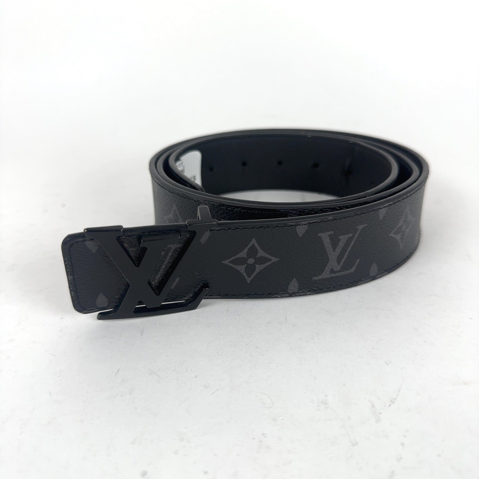 Louis Vuitton Monogram Black Belt