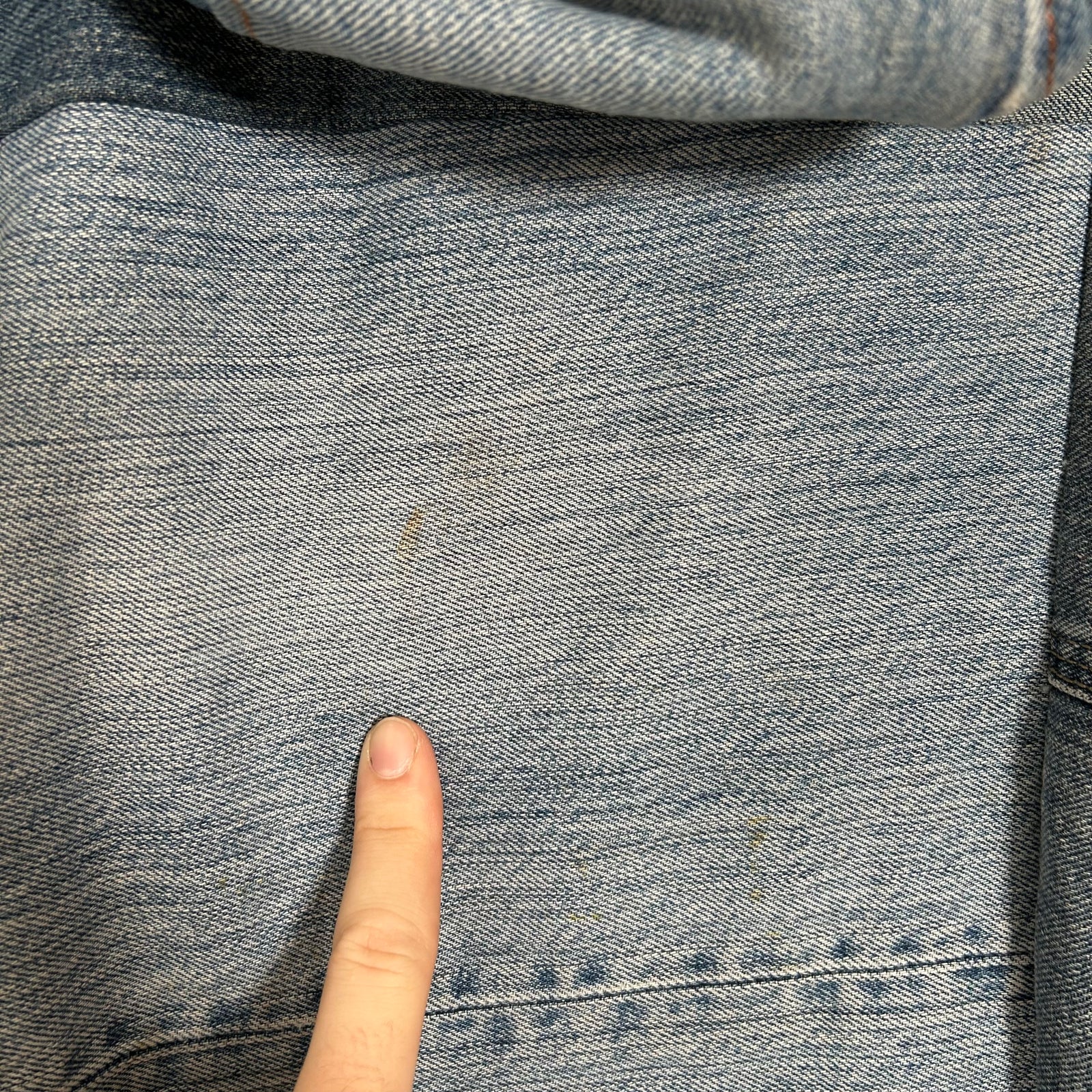 Gallery Dept Denim Patchwork Poncho Pull Over Size S