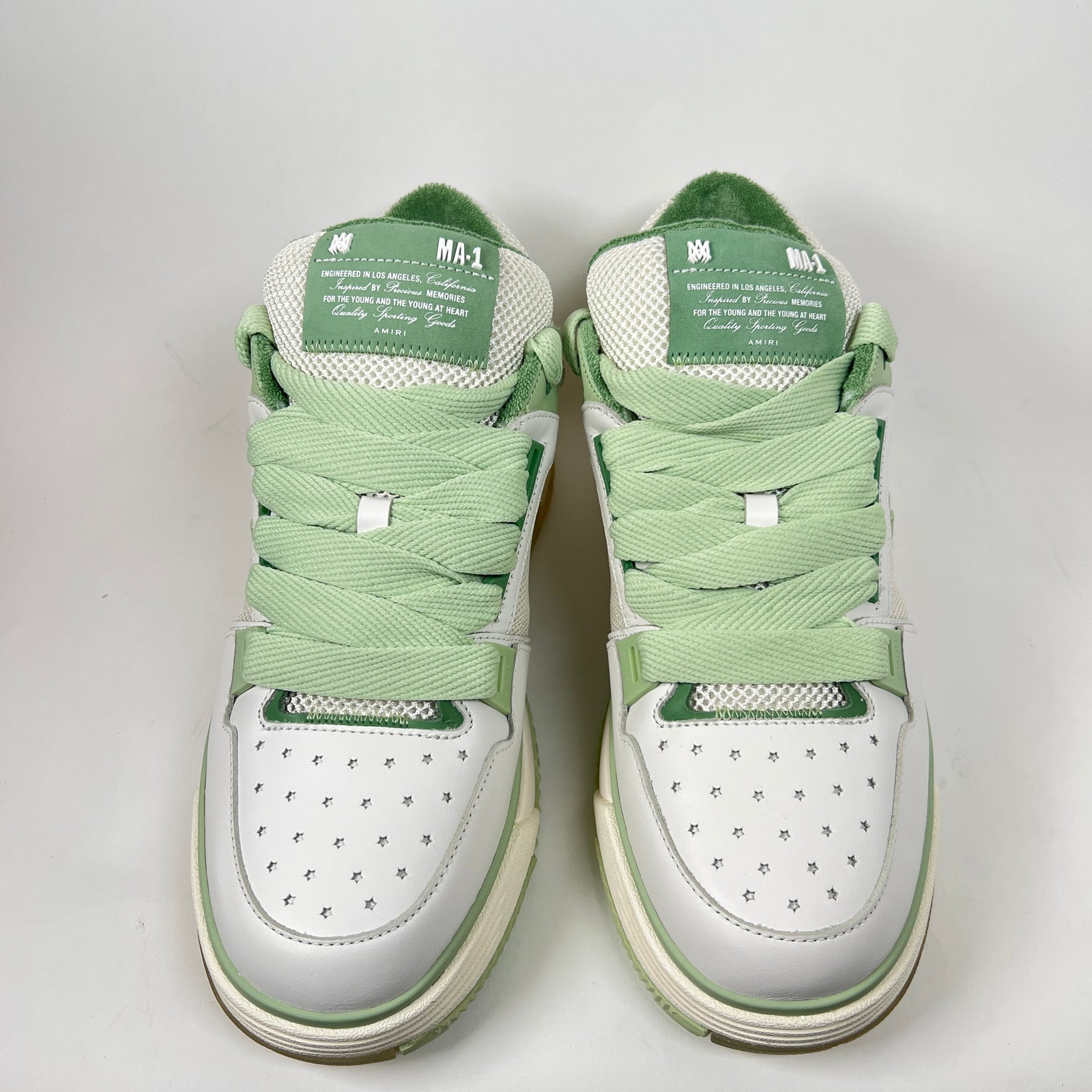 Amiri Mint Green MA-1 Sneaker Size 46