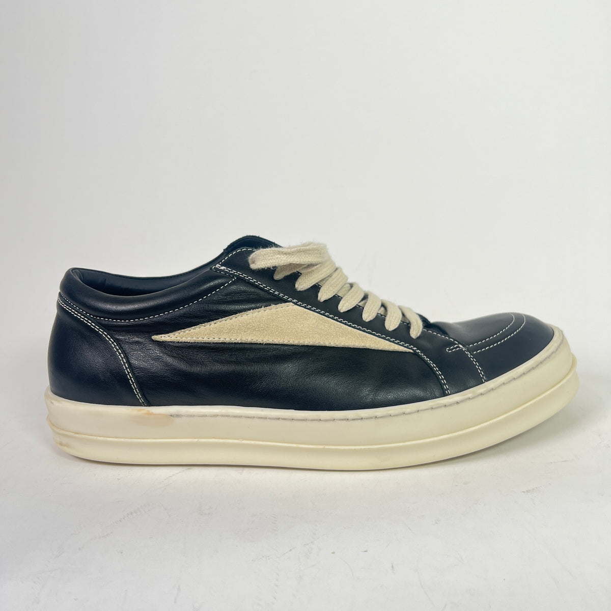 Rick Owens Mainline Low-Top Vintage Sneakers