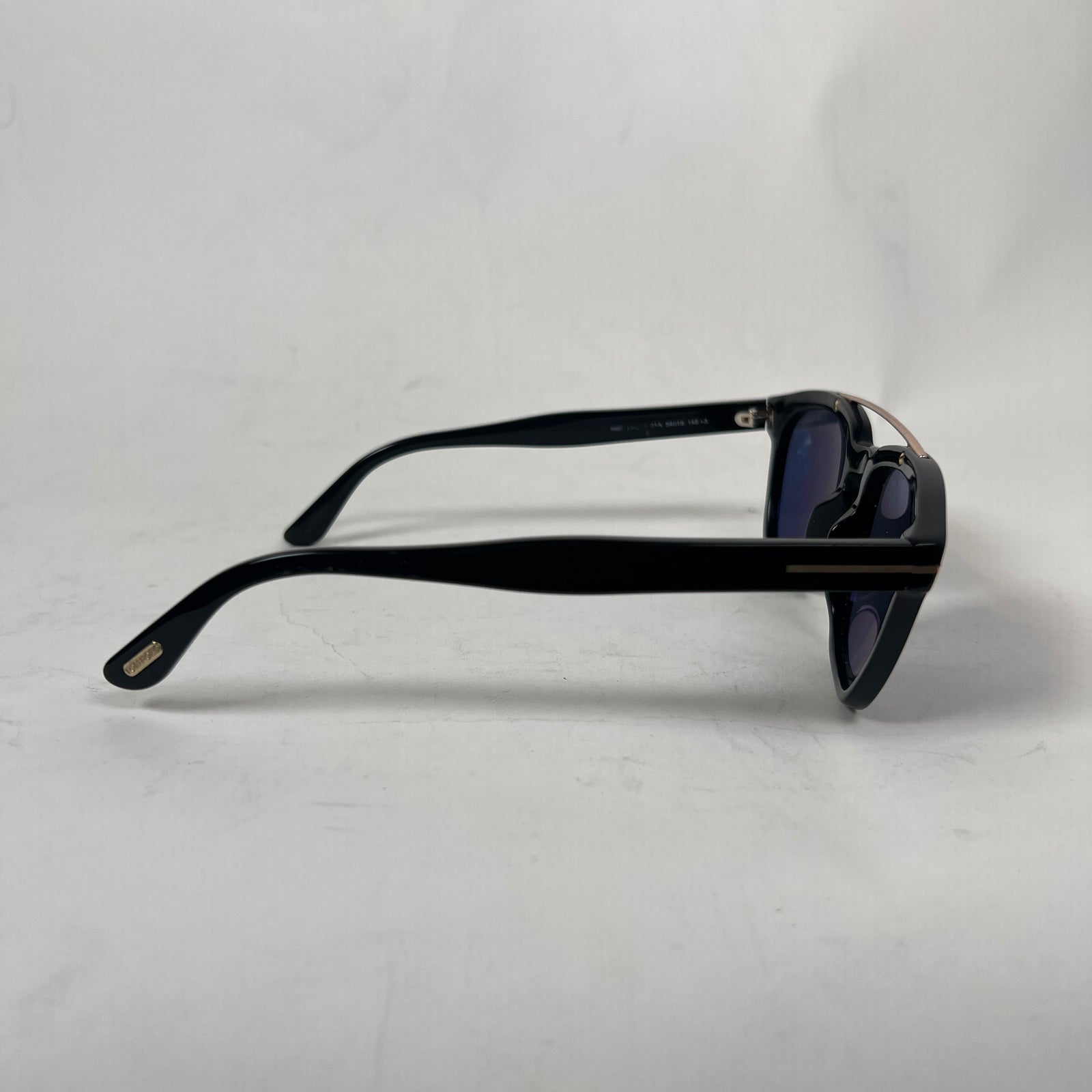 Tom Ford Black Pilot Sunglasses