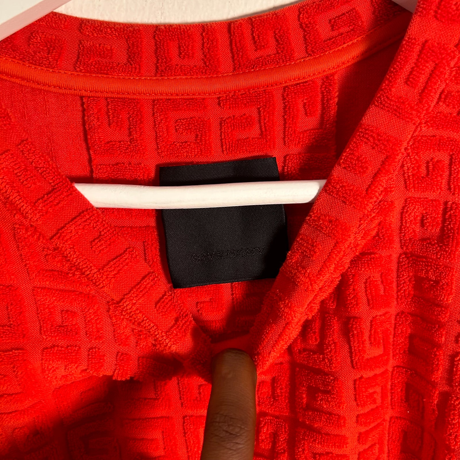 Givenchy 4G Terry Cloth Towel Size Size XL