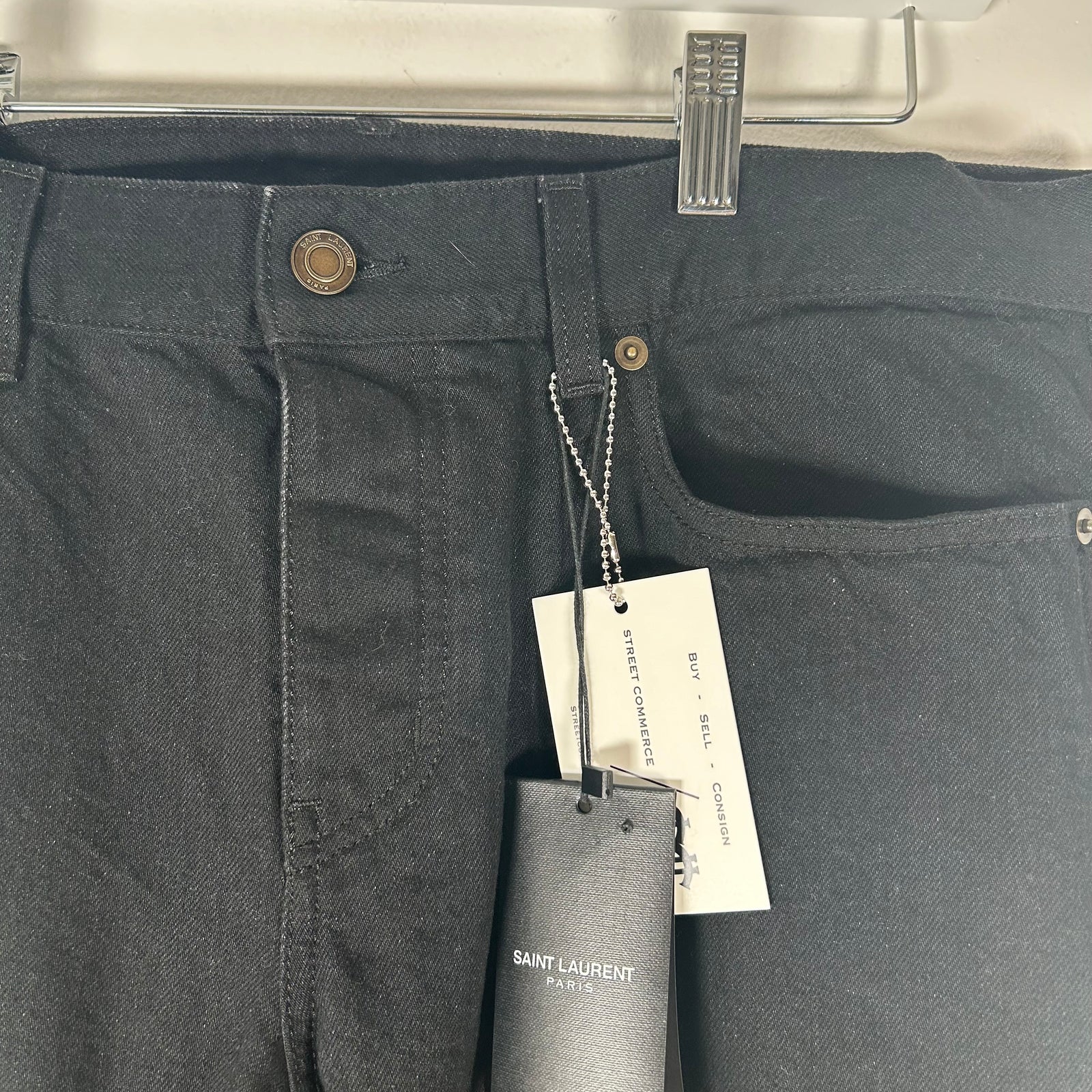 Saint Laurent Black Jeans Size 33
