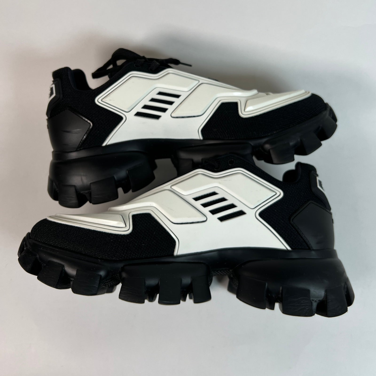Prada White/Black Cloudbust Sz 8