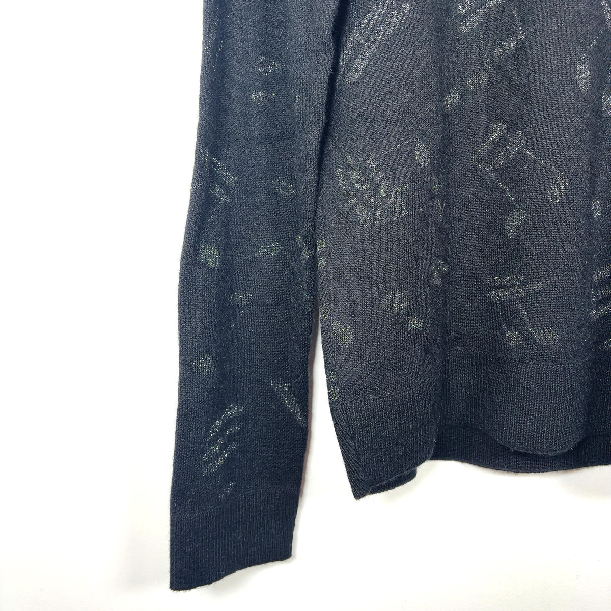 Saint Laurent FW16 'Music Note' Knit Sweater