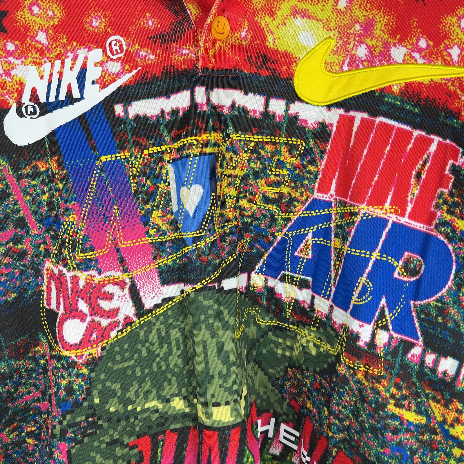 Cactus Plant Flea Market x Nike Multicolor Longsleeve Polo