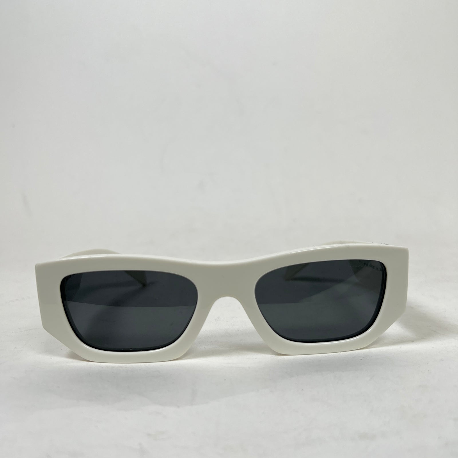 Prada White Symbole Sunglasses