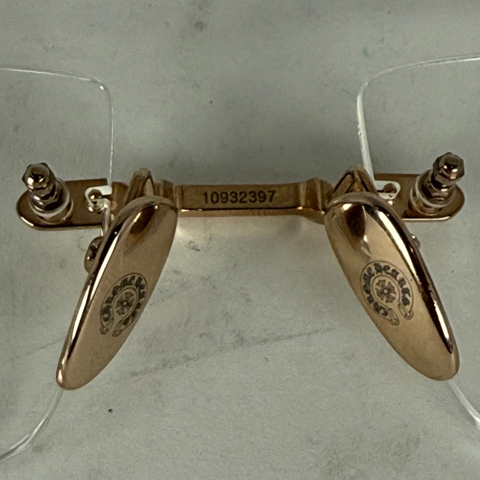 Chrome Hearts White / 18k Gold Deep 2 Glasses