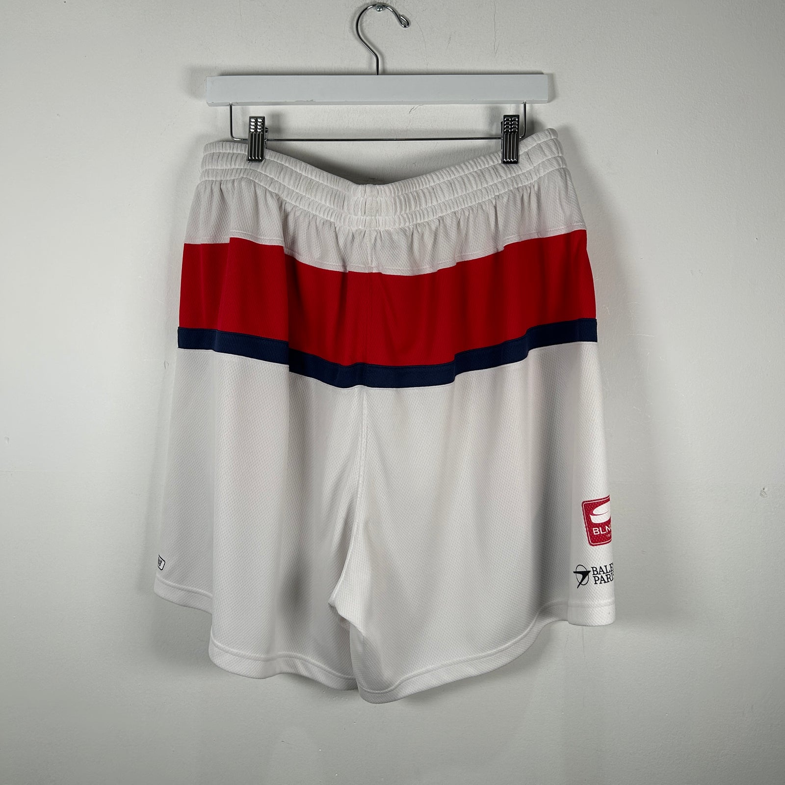 Balenciaga White Mesh Hockey Shorts Size XXL
