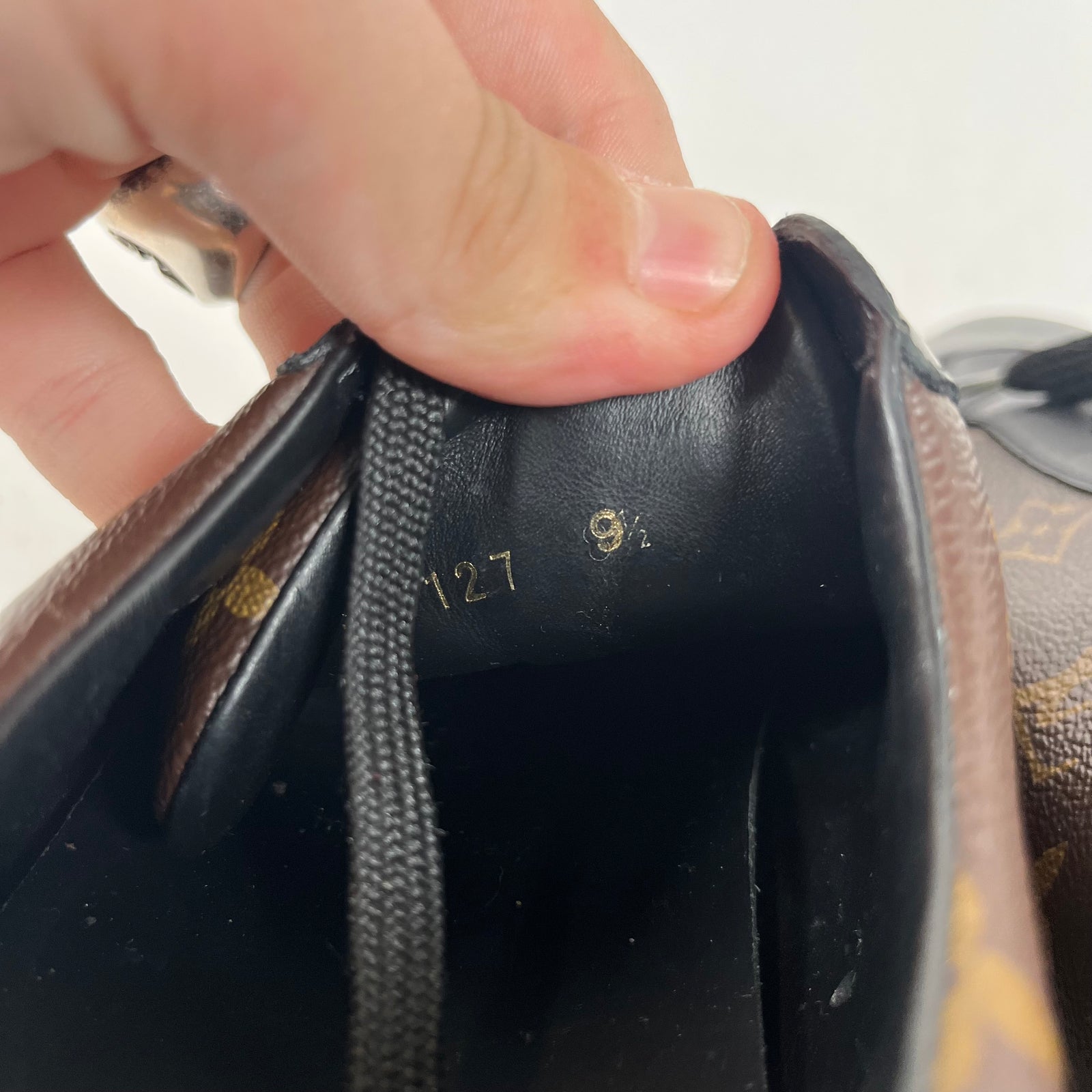 Louis Vuitton Brown/Black Match Up Sneakers LV 9.5