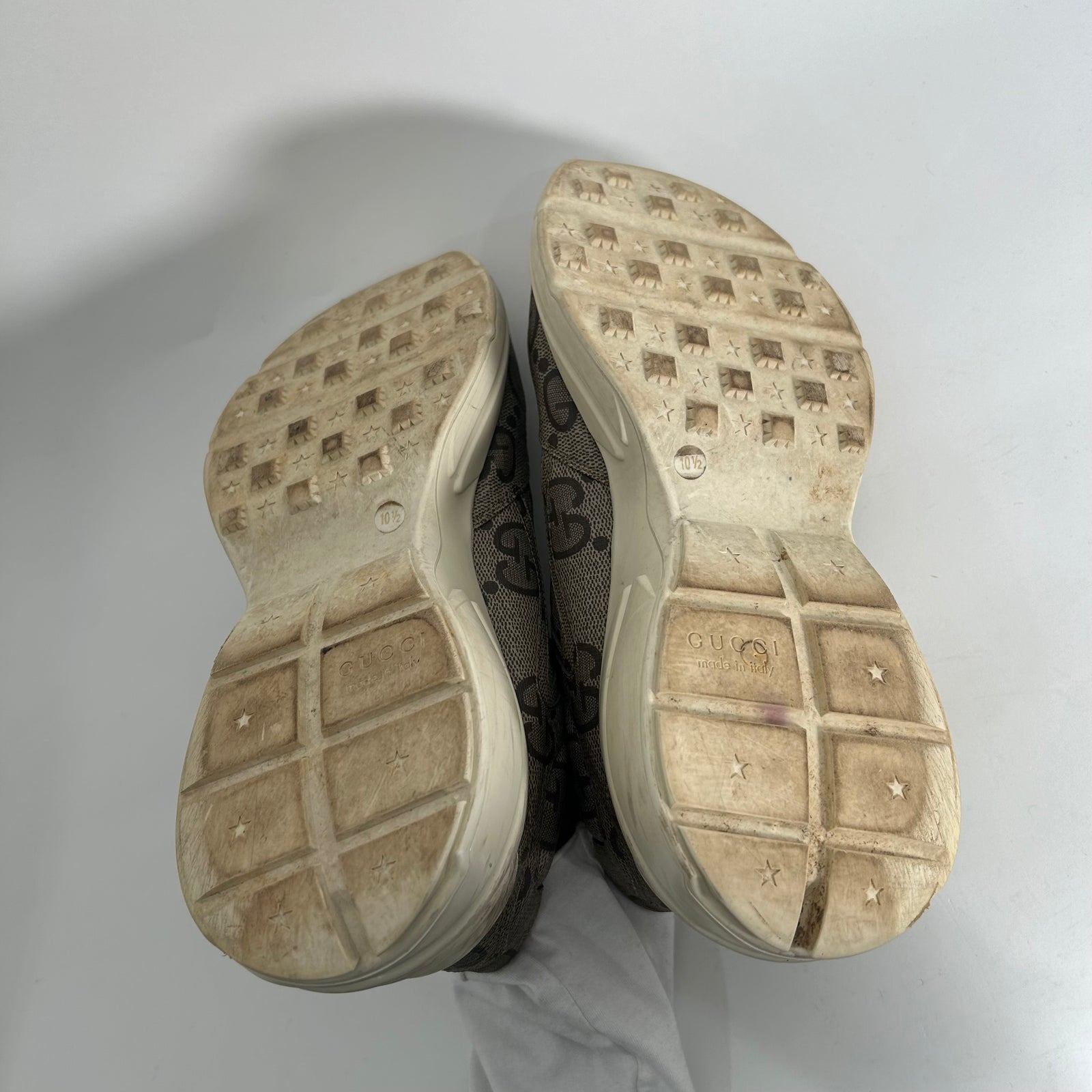 Gucci Rython Large GG Monogram Size 10.5