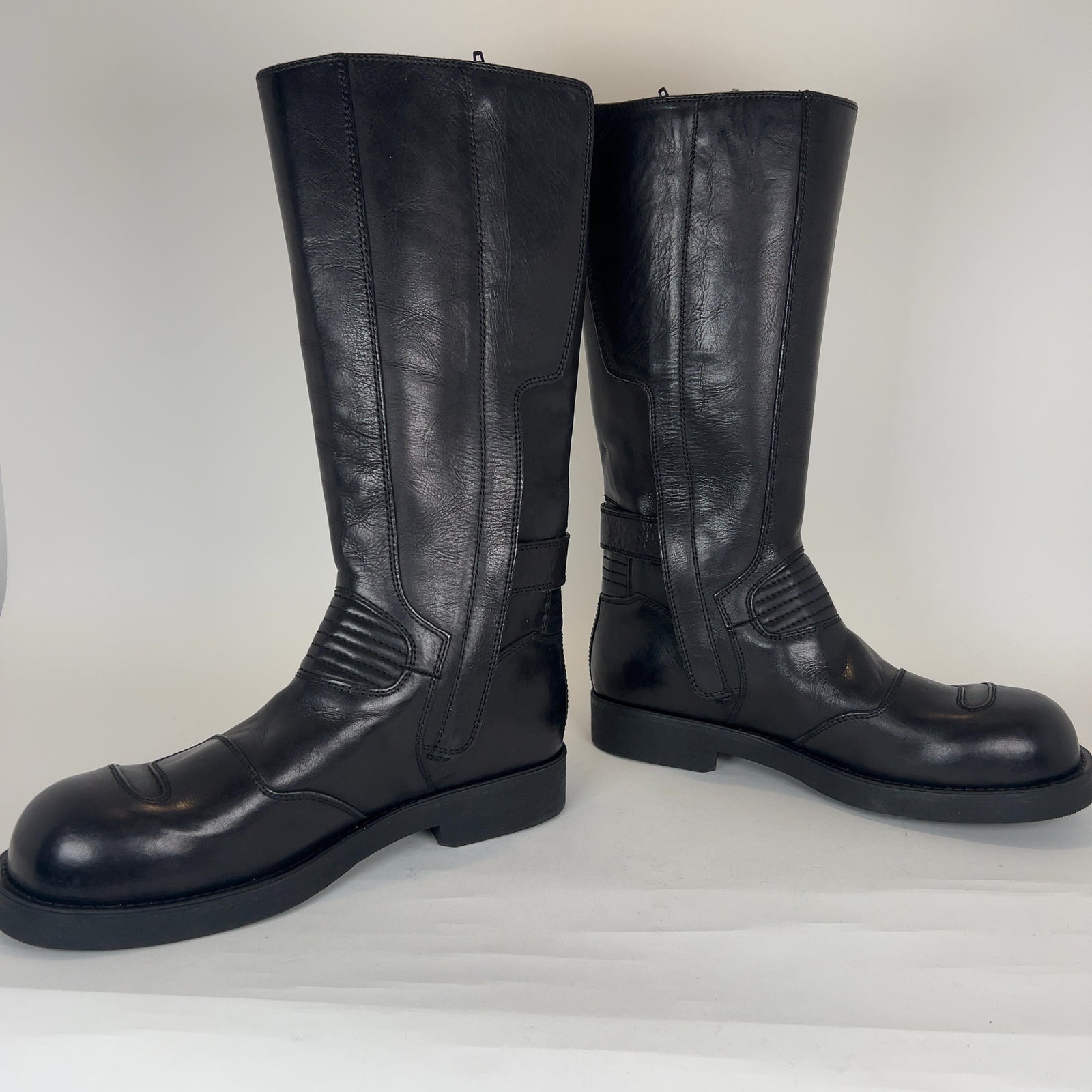 MM6 Maison Margiela High Biker Boots