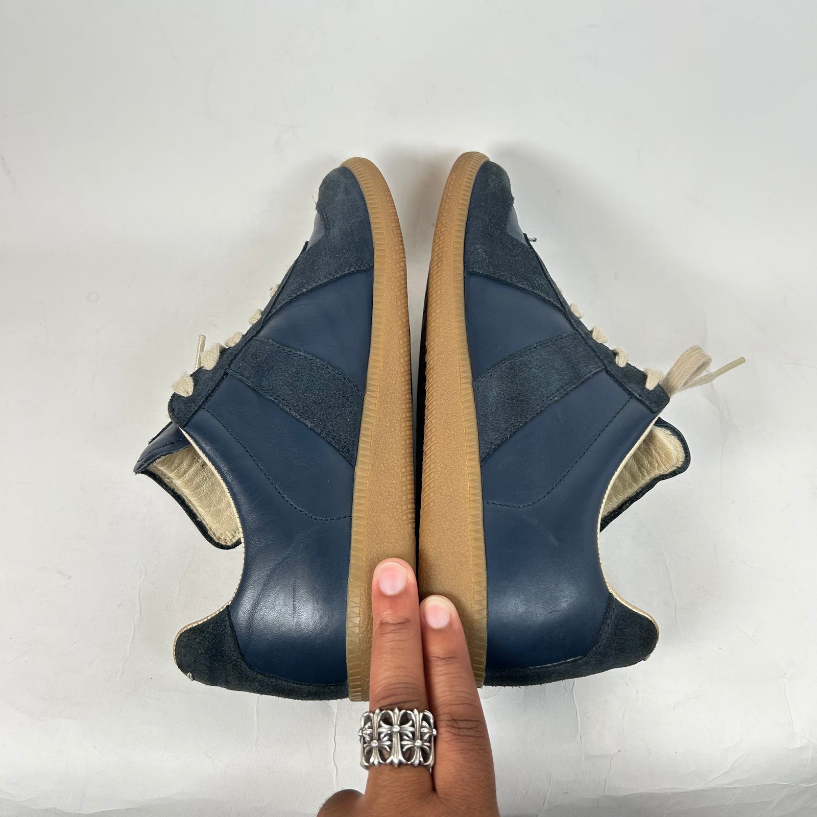 Maison Margiela Navy Gats Size 43.5
