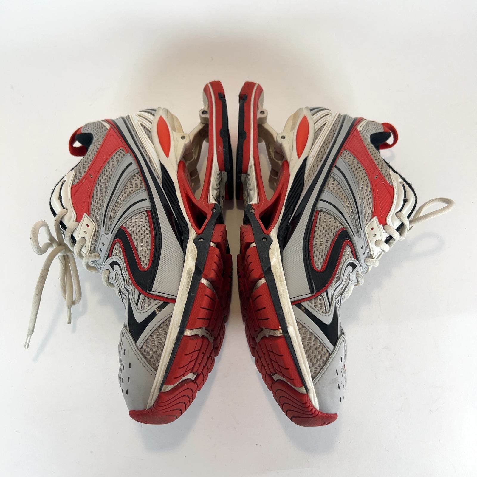 Balenciaga X-Pander Red/Grey Lowtop Sneakers
