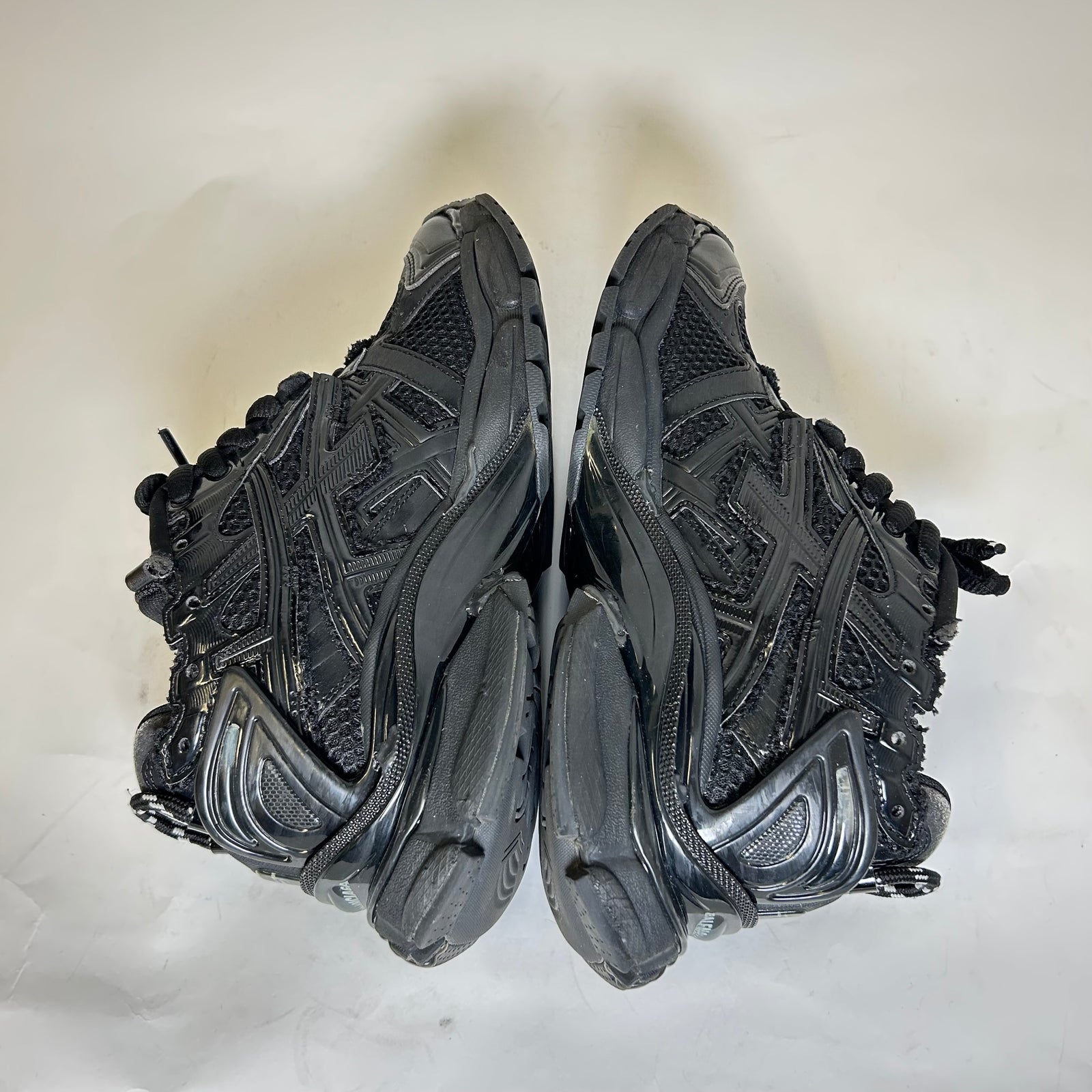 Balenciaga Triple Black Mesh Runner Size 38