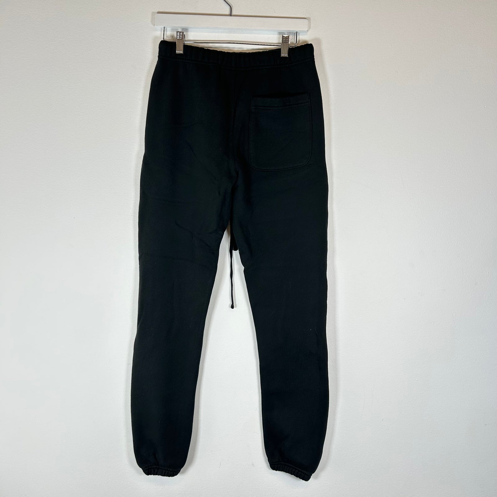 Essentials Black Logo Sweatpants Size XS