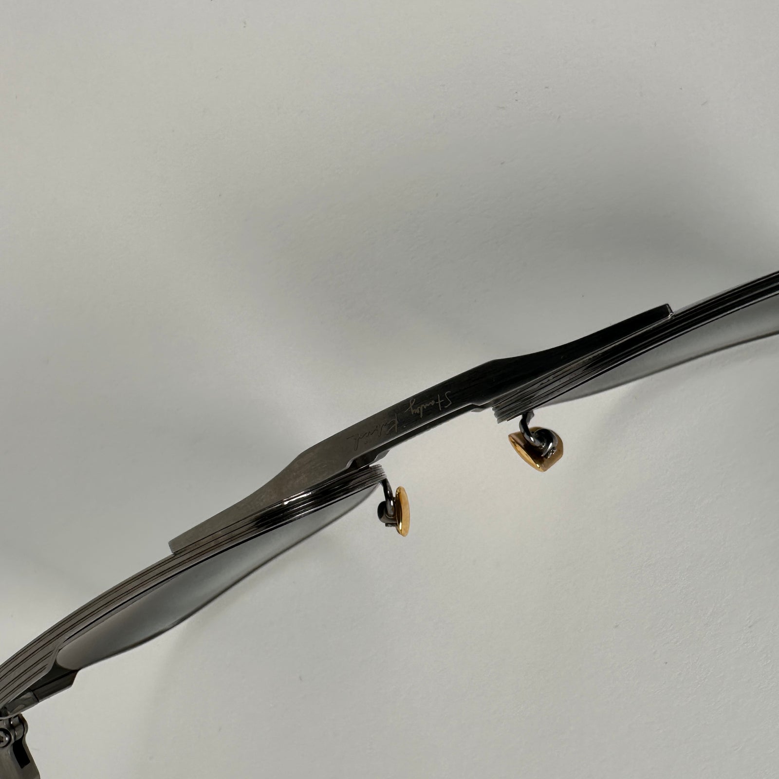 Jacques Marie Mage x Stanley Kubrick 1980 Silver Antique Sunglasses