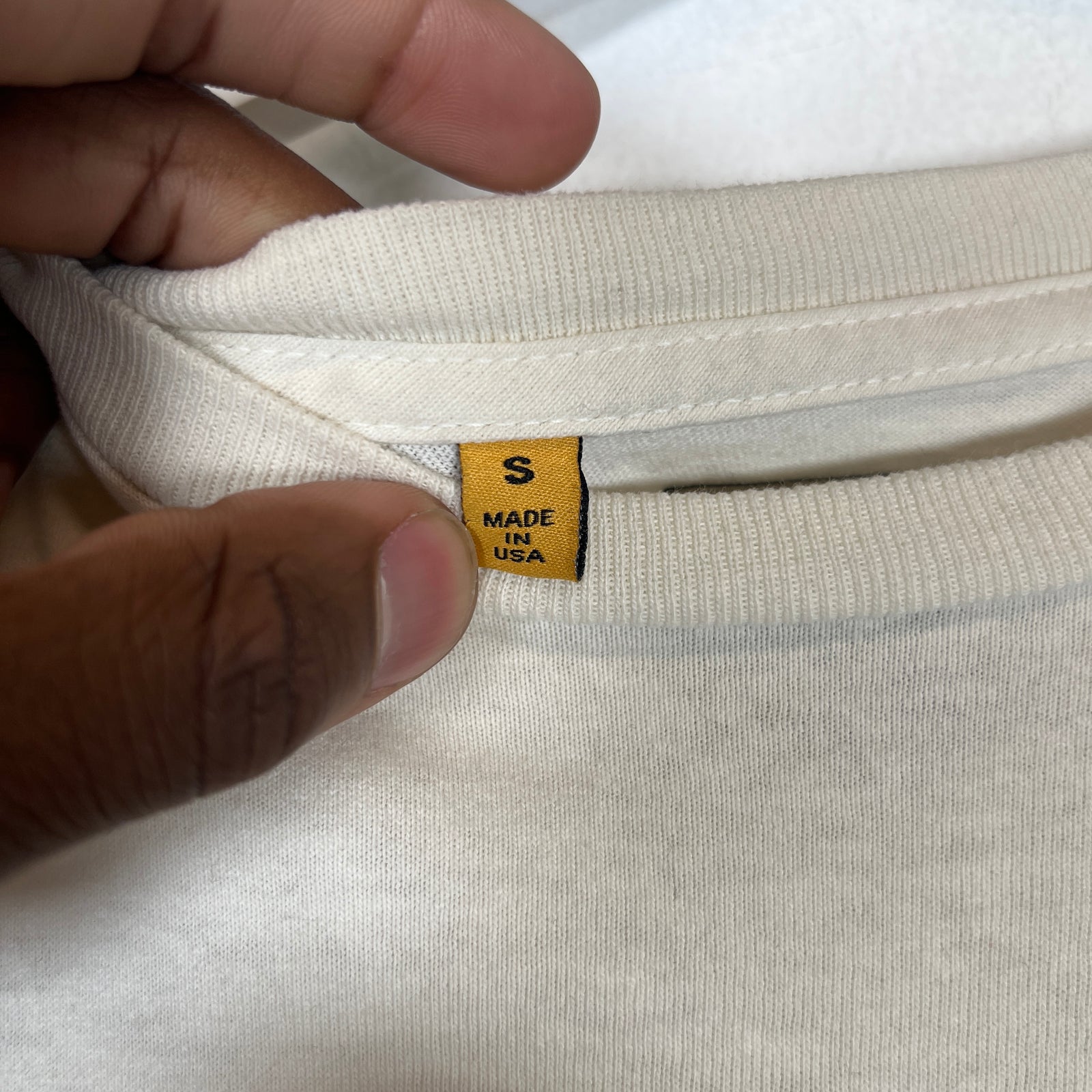 Gallery Dept Cream Drive Thru Tee Size S