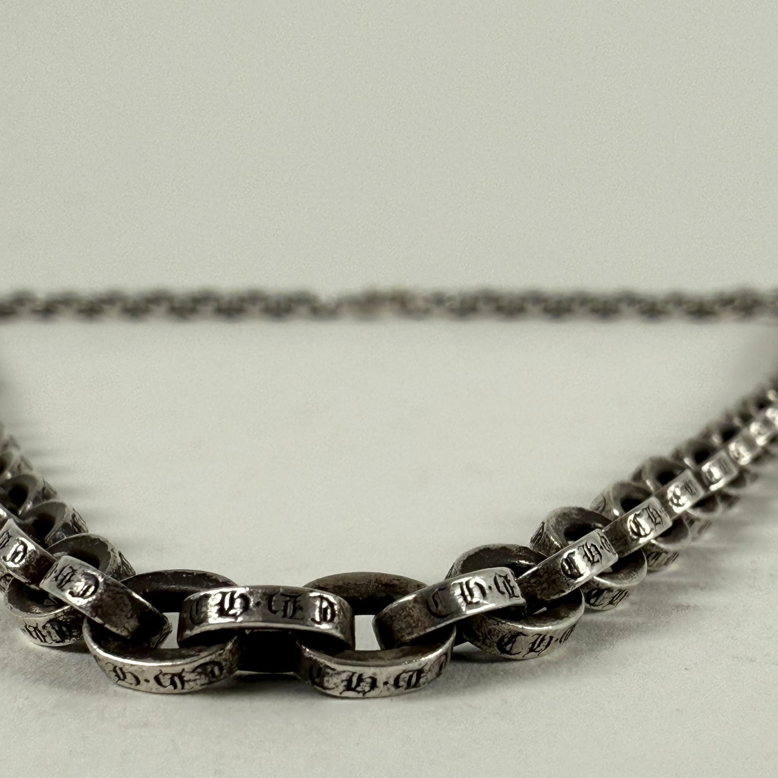 Chrome Hearts Paper Chain Necklace 20 Inch