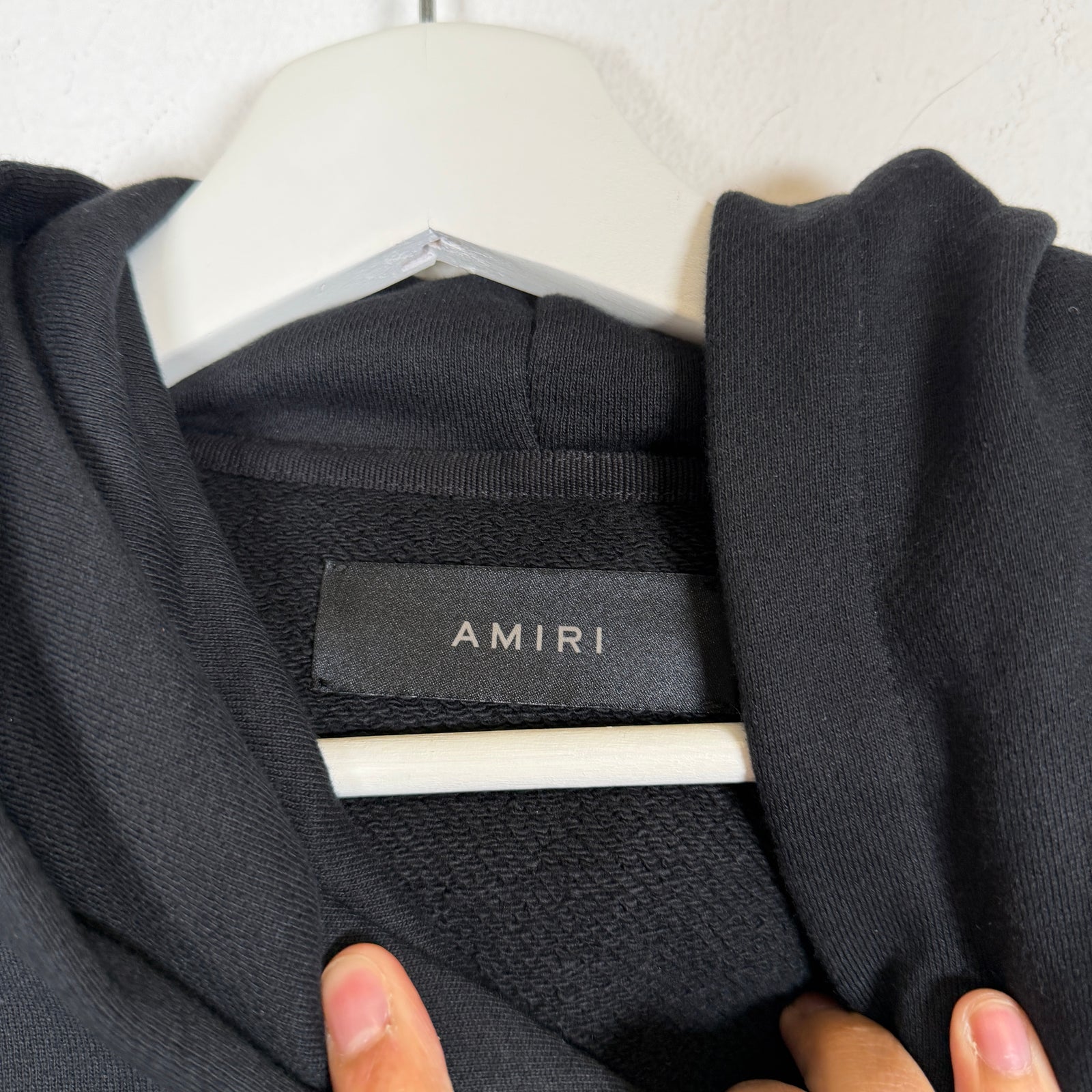 Amiri Black Landscape Frame Hoodie Size L