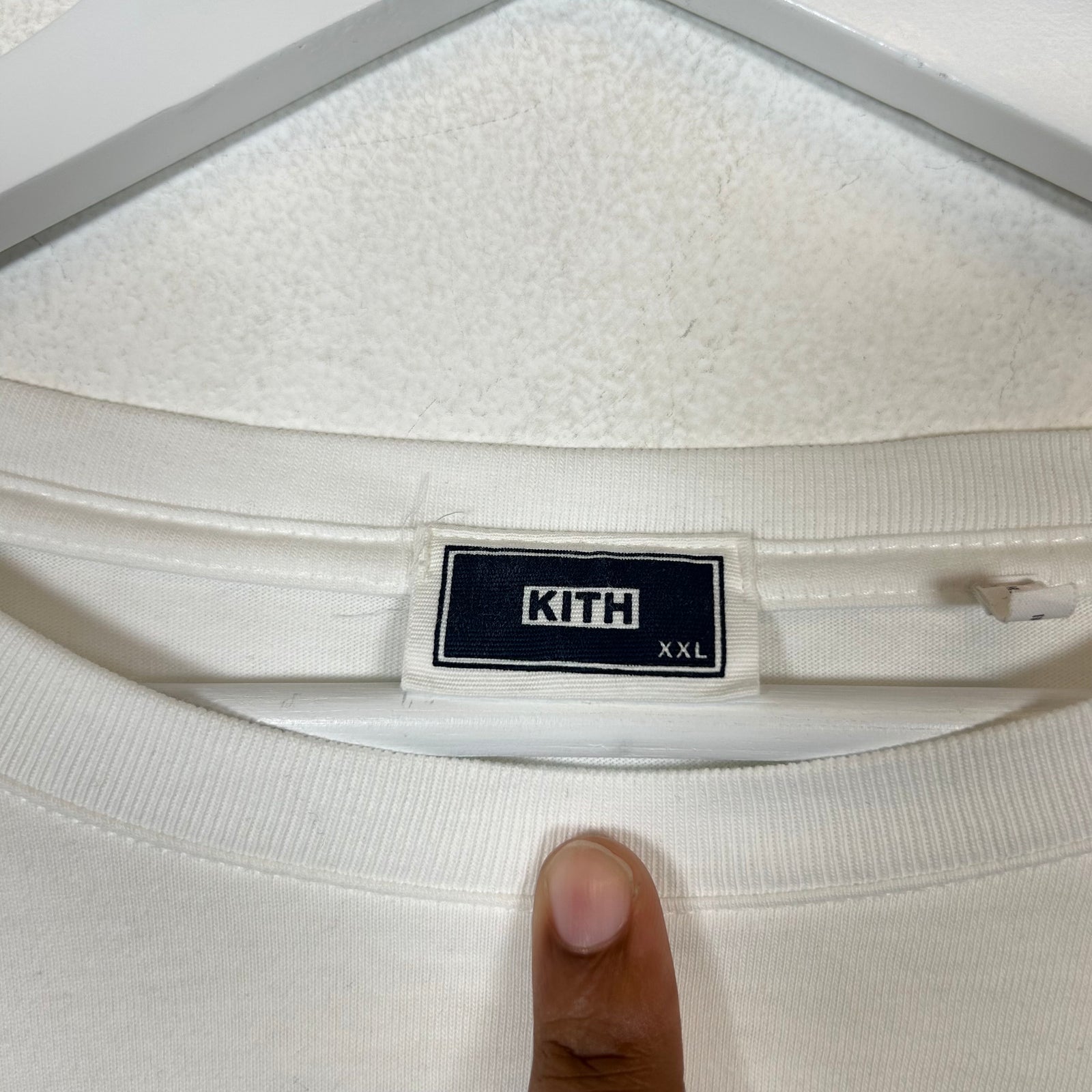 Kith White South Ferry Longsleeve Size XXL