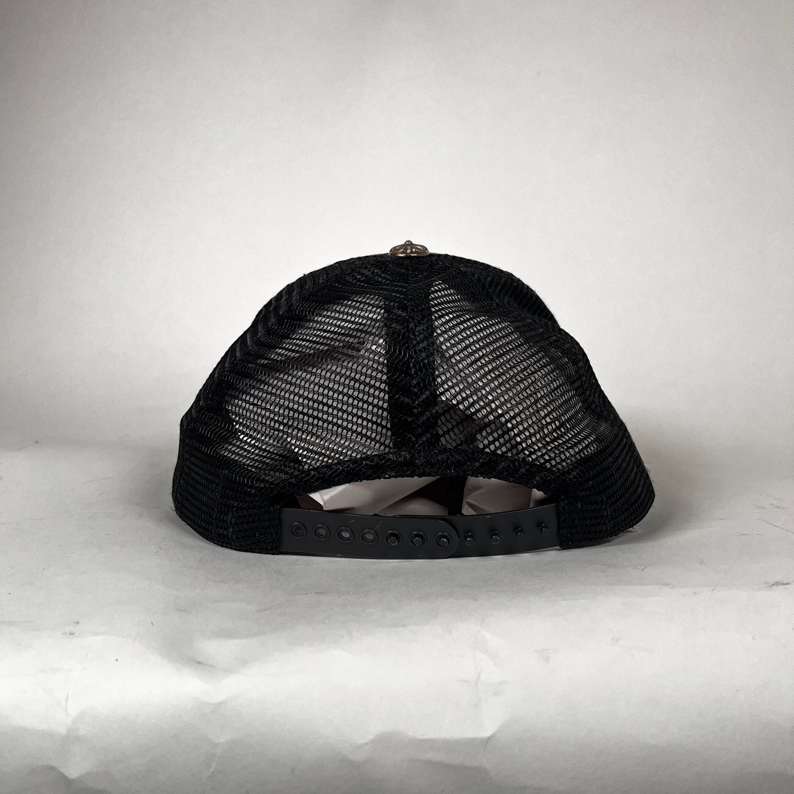Chrome Hearts White Cemetary Cross Hat